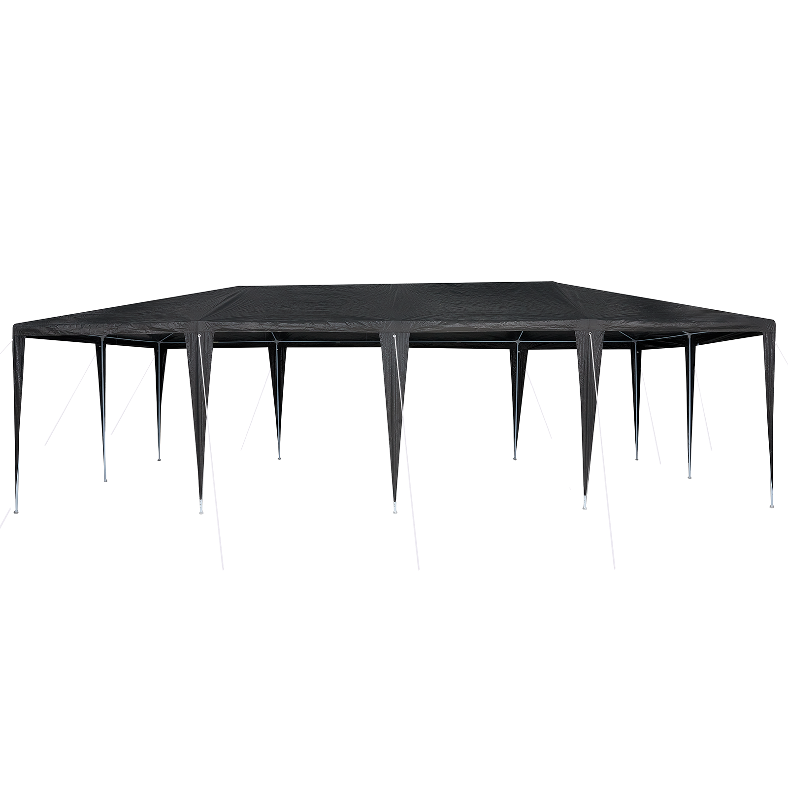 Cort de petrecere Antracit 8x4 m PE GartenMobel Dekor