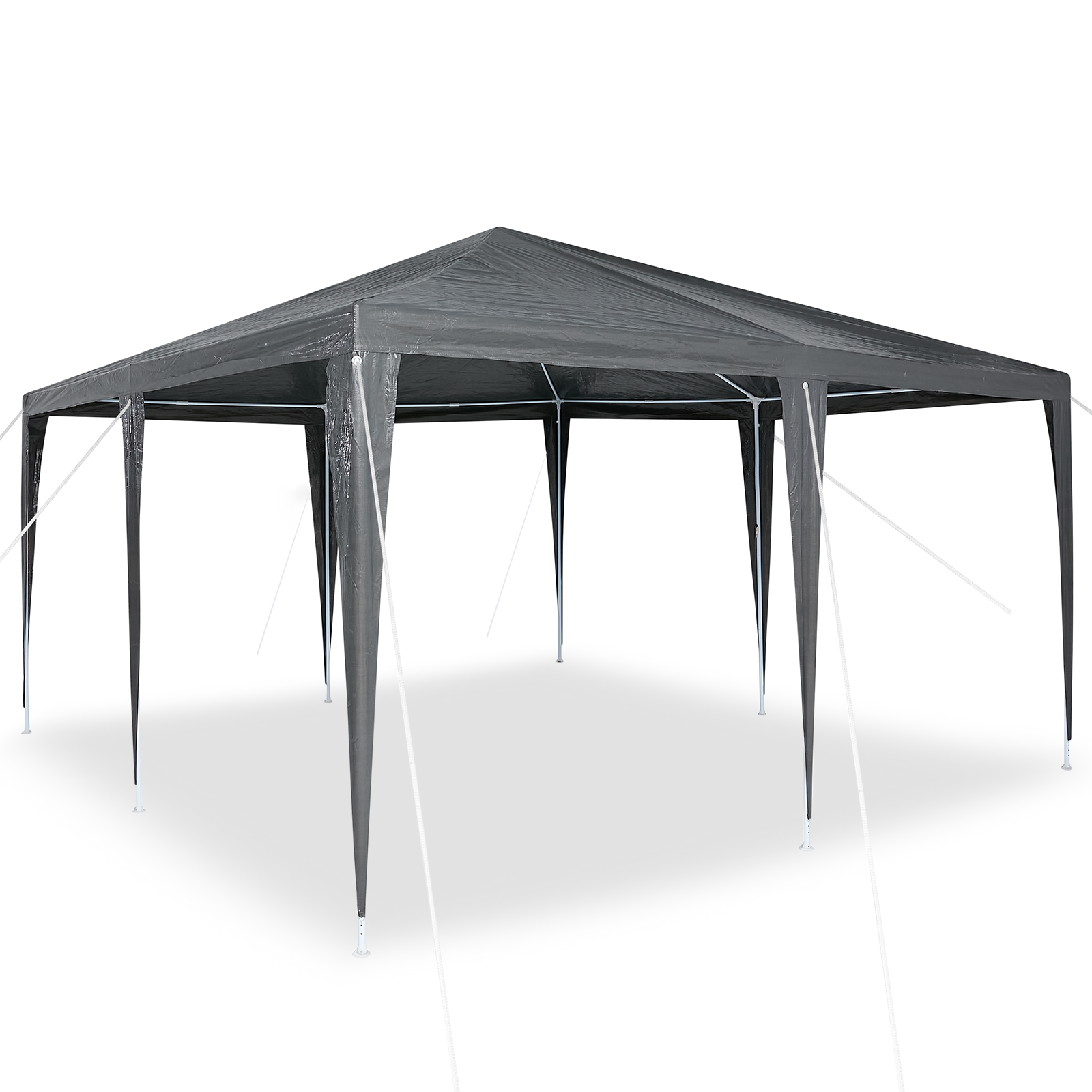 Cort de petrecere antracit 4x4 m PE GartenMobel Dekor