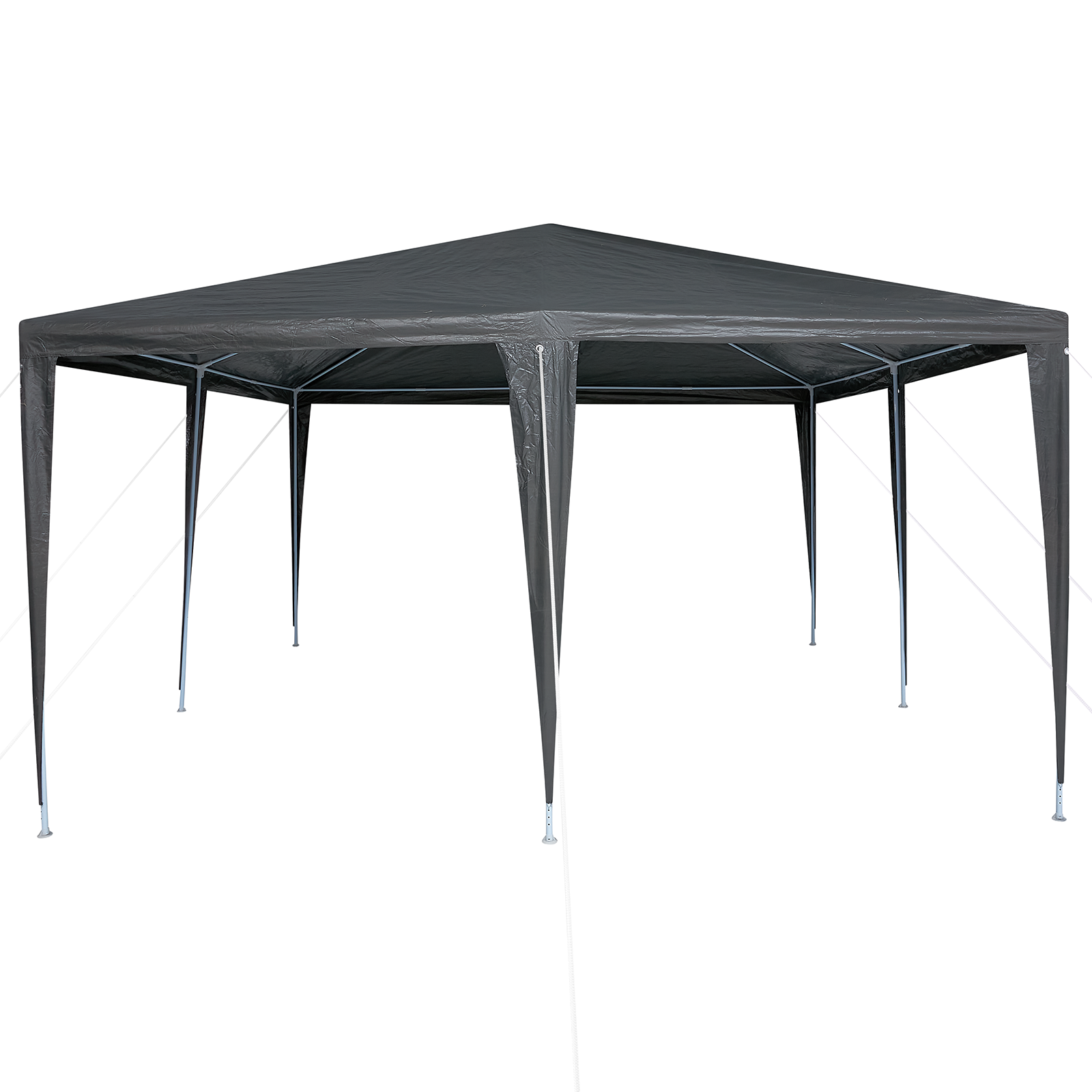 Cort de petrecere antracit 4x4 m PE GartenMobel Dekor