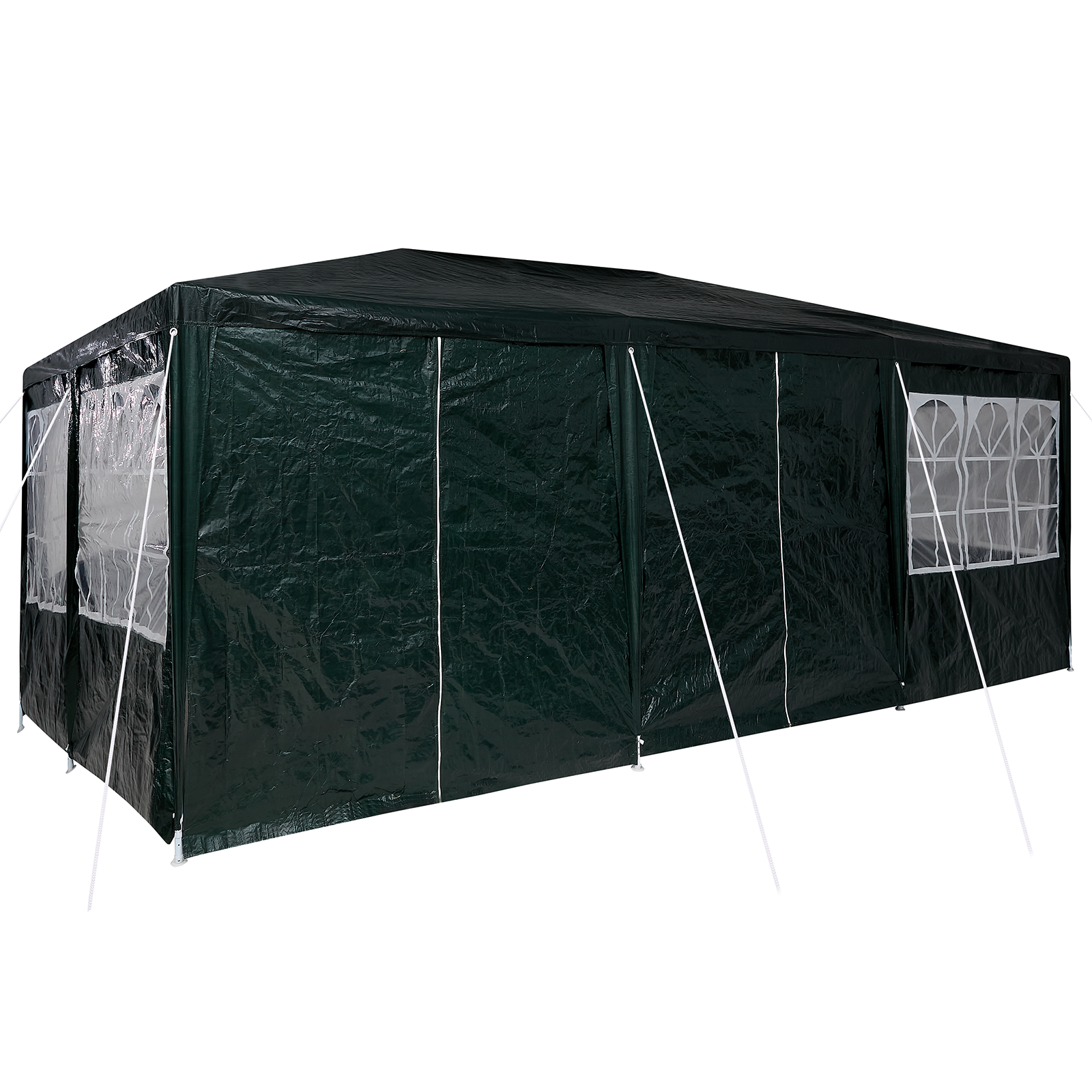 Cort de petrecere cu 10 pereți laterali Verzi 6x4 m PE GartenMobel Dekor