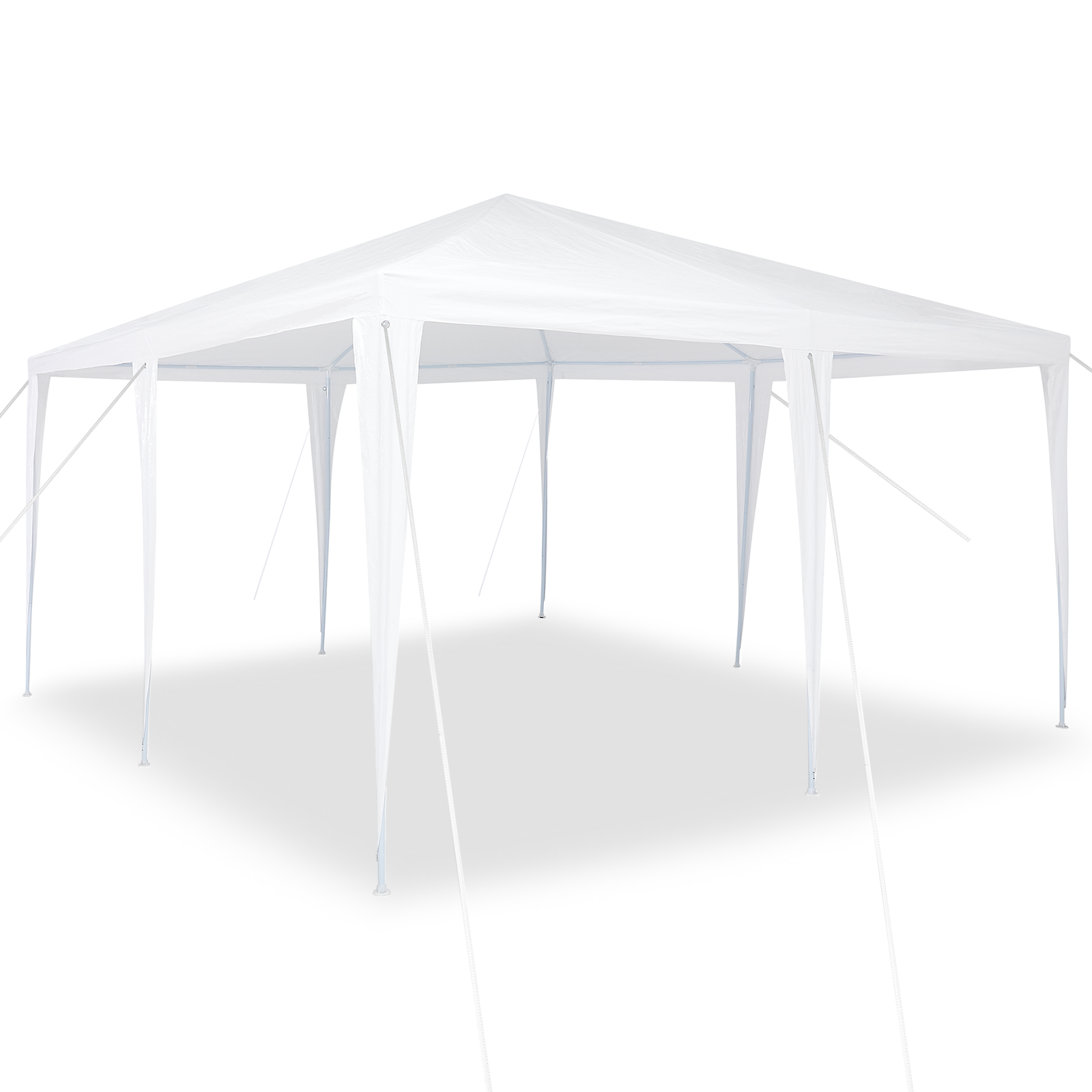 Cort pentru Petrecere Alb 4x4 m PE GartenMobel Dekor