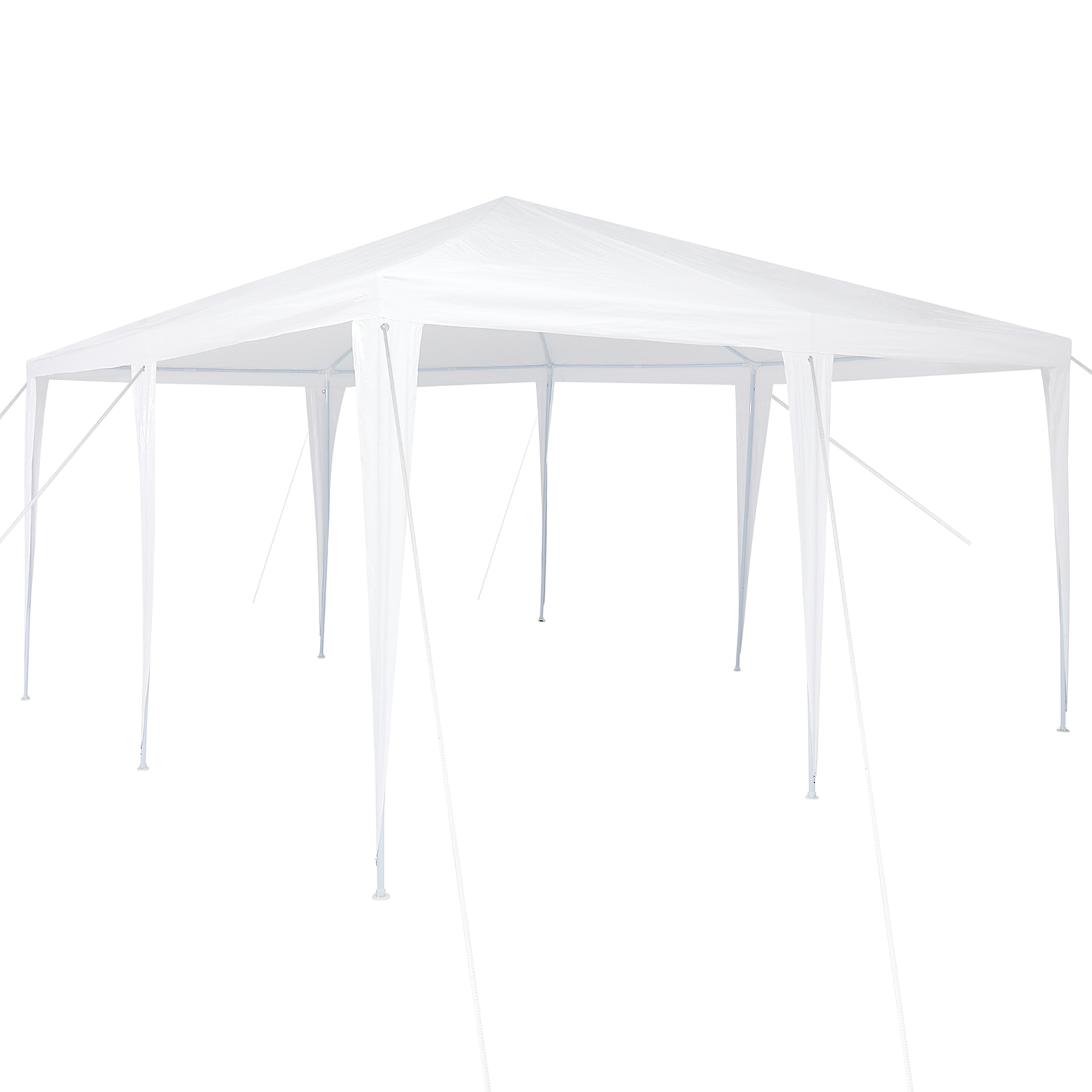 Cort pentru Petrecere Alb 4x4 m PE GartenMobel Dekor