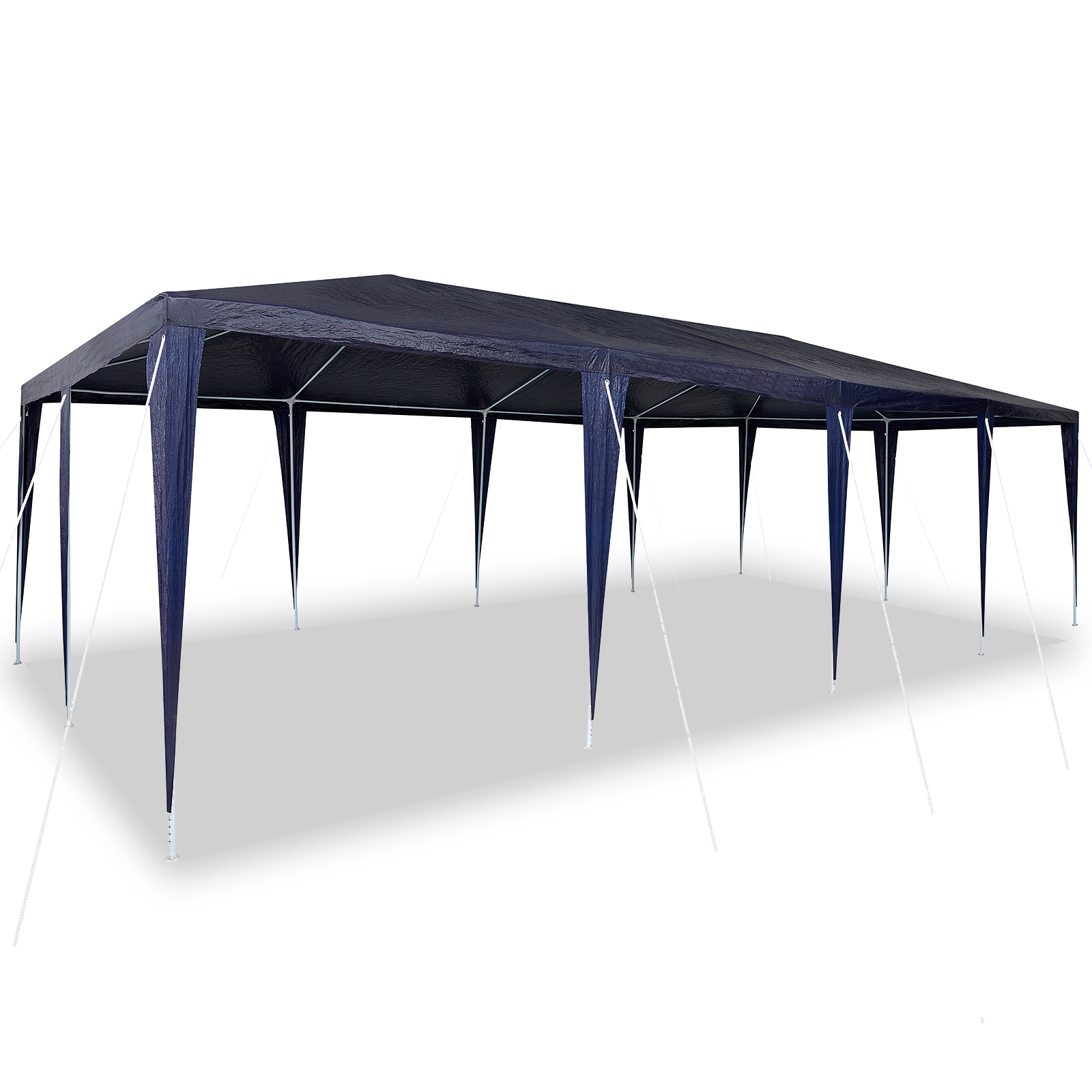 Cort pentru Petreceri Albastru 8x4 m PE GartenMobel Dekor