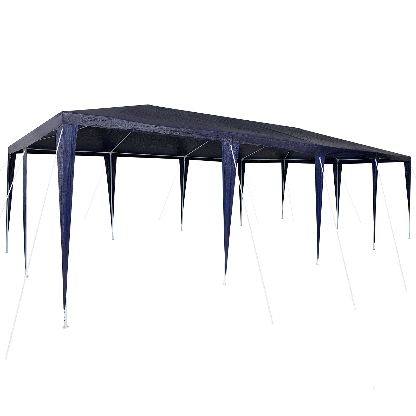 Cort pentru Petreceri Albastru 8x4 m PE GartenMobel Dekor