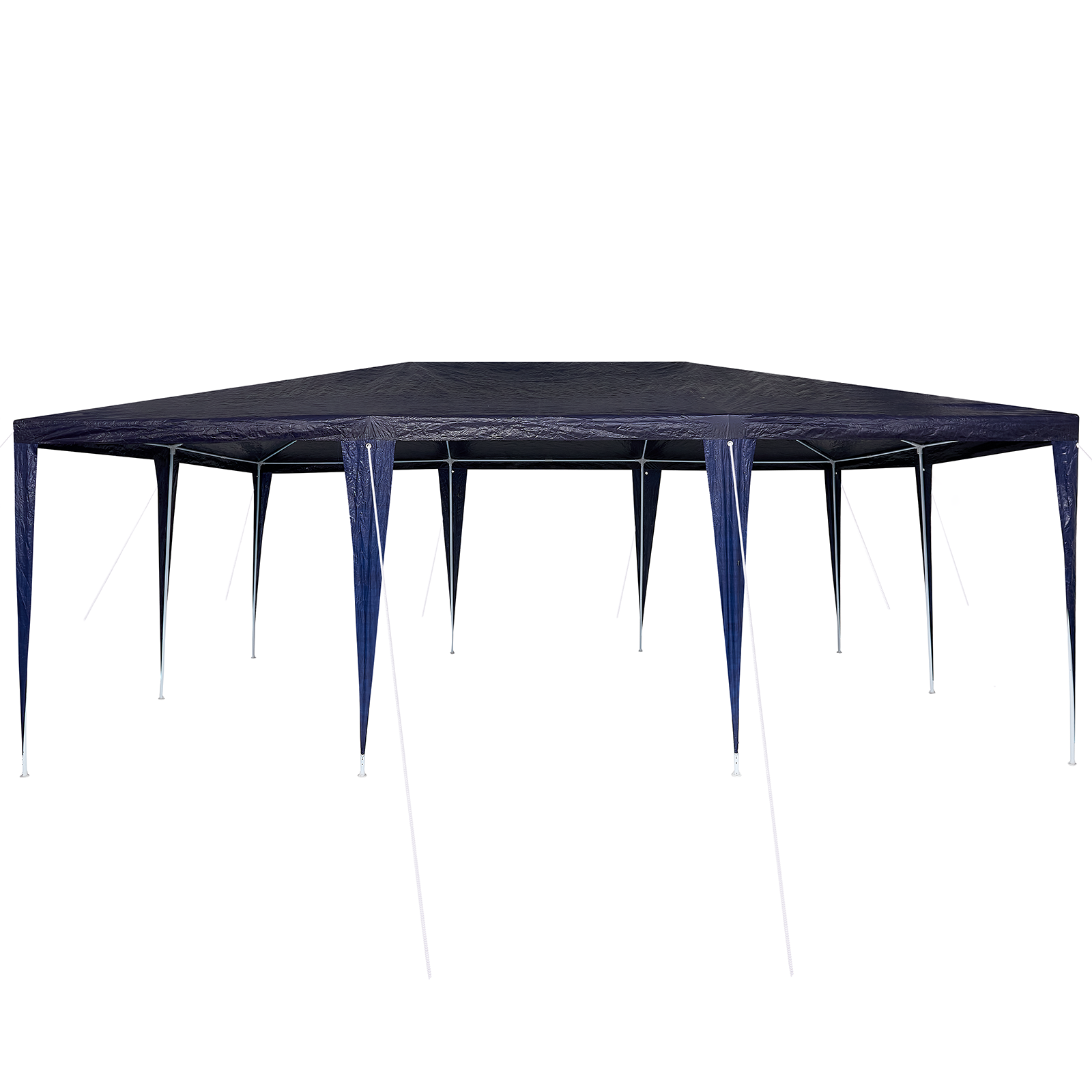 Tenda pentru petrecere albastră 6x4 m PE GartenMobel Dekor