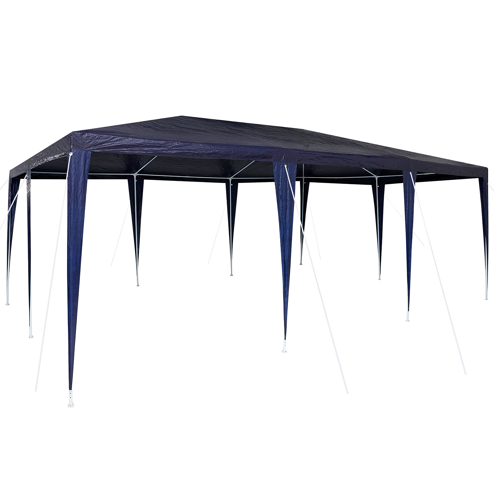 Tenda pentru petrecere albastră 6x4 m PE GartenMobel Dekor