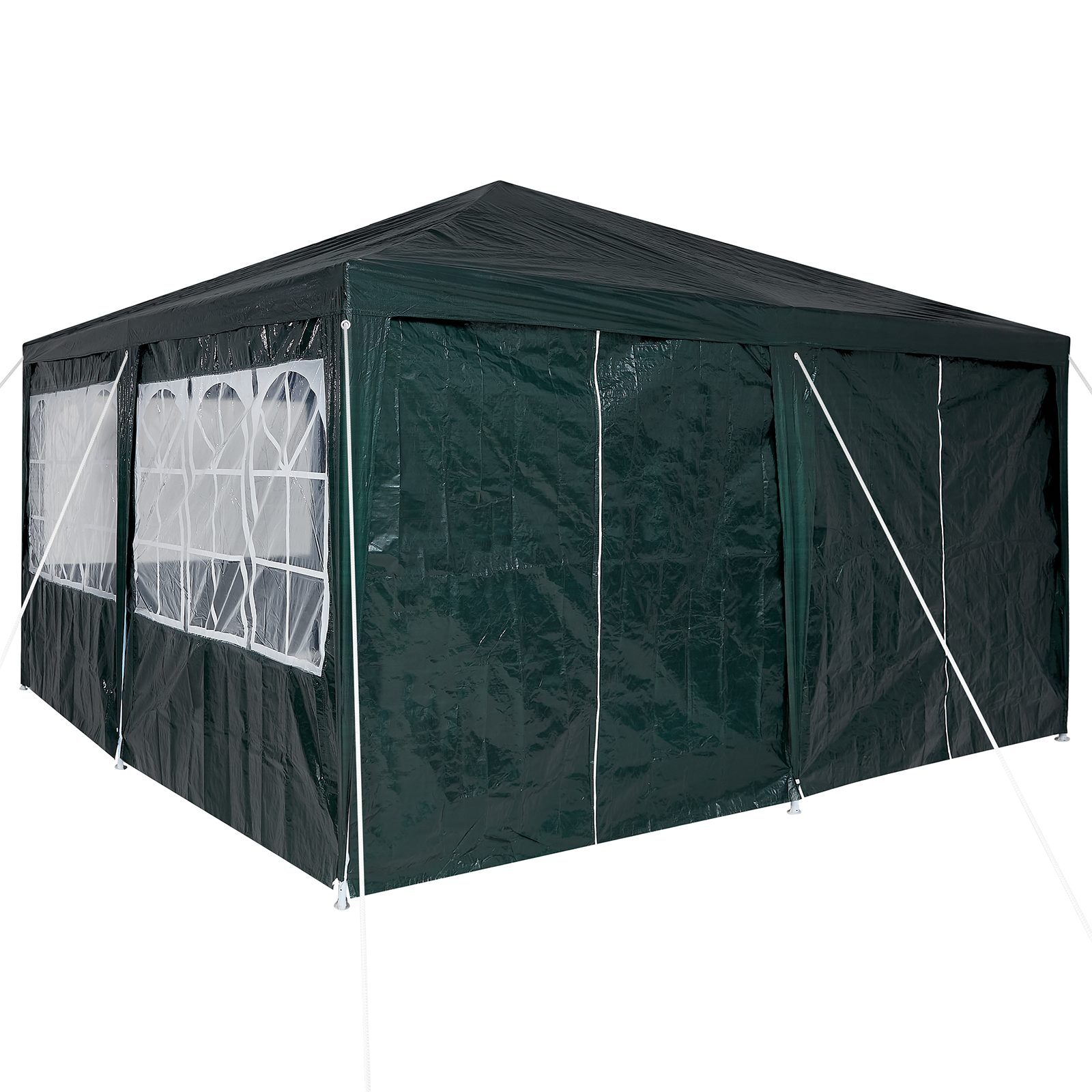 Teren de petrecere cu 8 pereți verzi 4x4 m PE GartenMobel Dekor