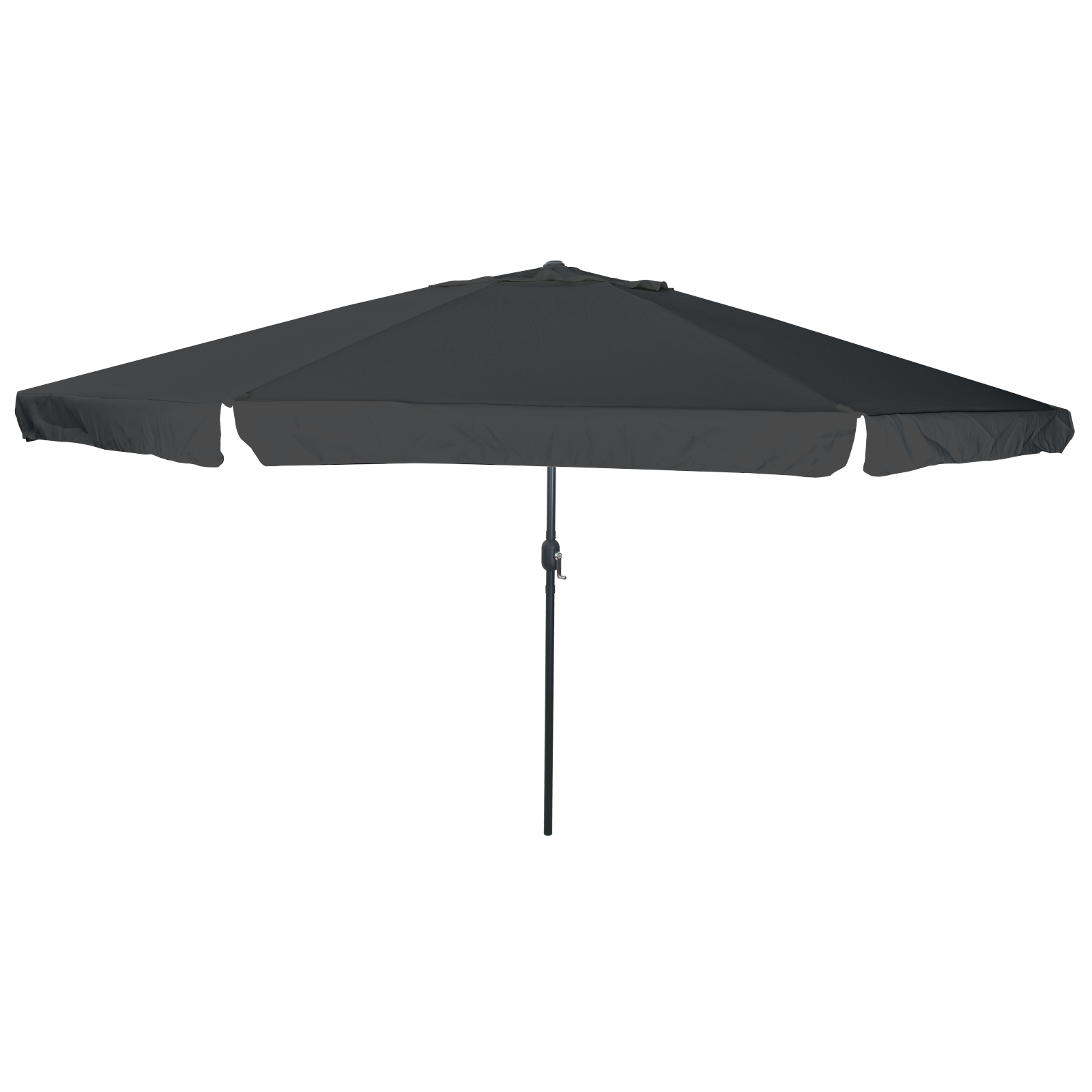Parasol Grădină  ø395x245 cm Antracit GartenMobel Dekor