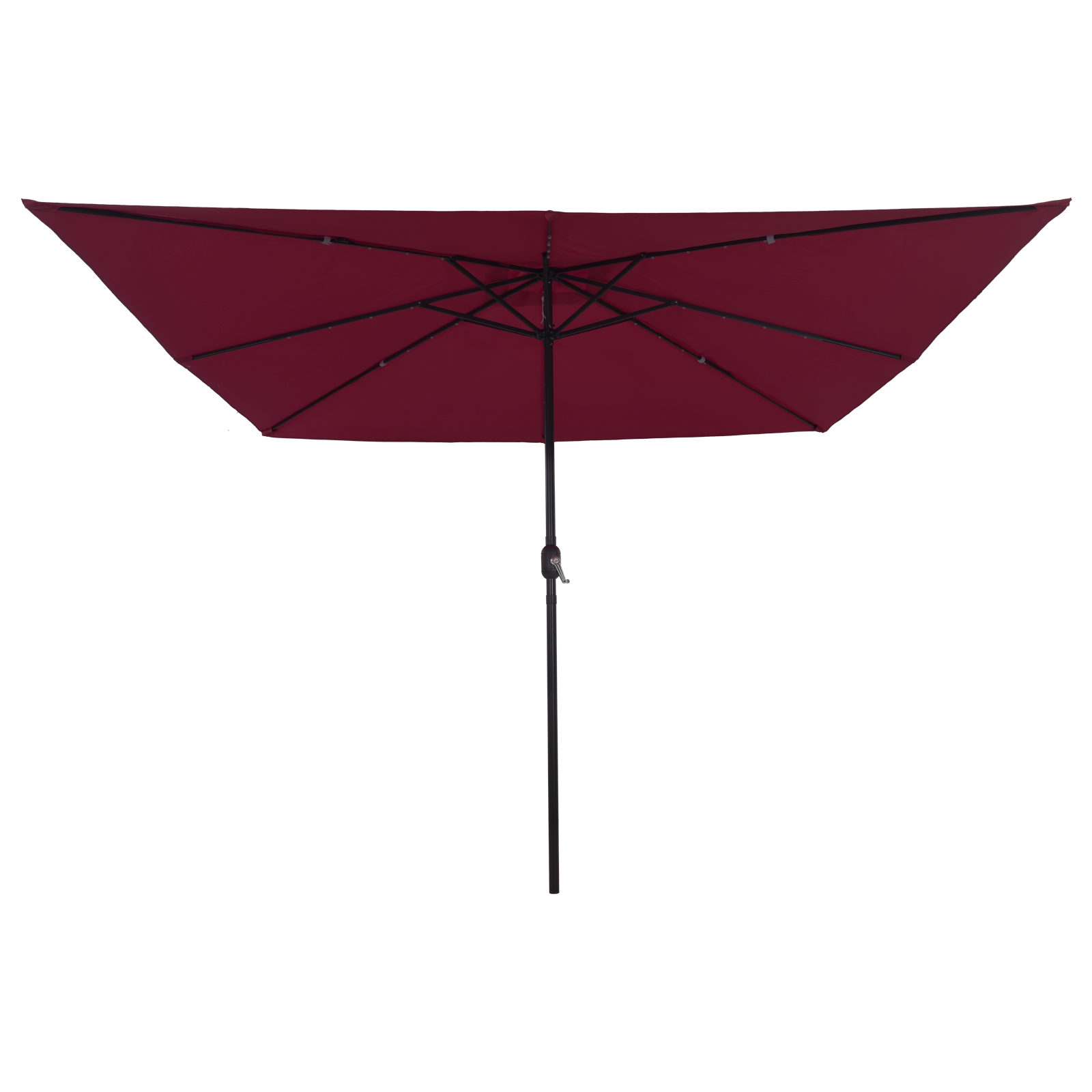 Paravan de grădină pătrat  cu lumini LED 295x245 cm Bordeaux GartenMobel Dekor