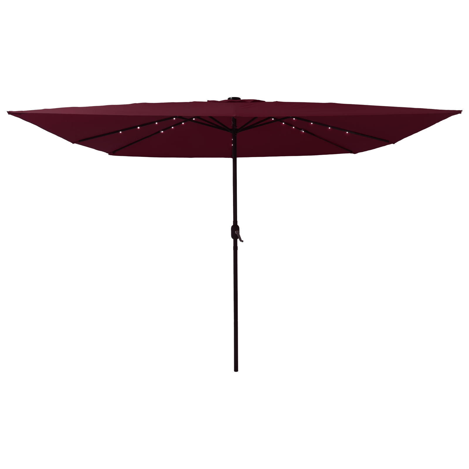Paravan de grădină pătrat  cu lumini LED 295x245 cm Bordeaux GartenMobel Dekor