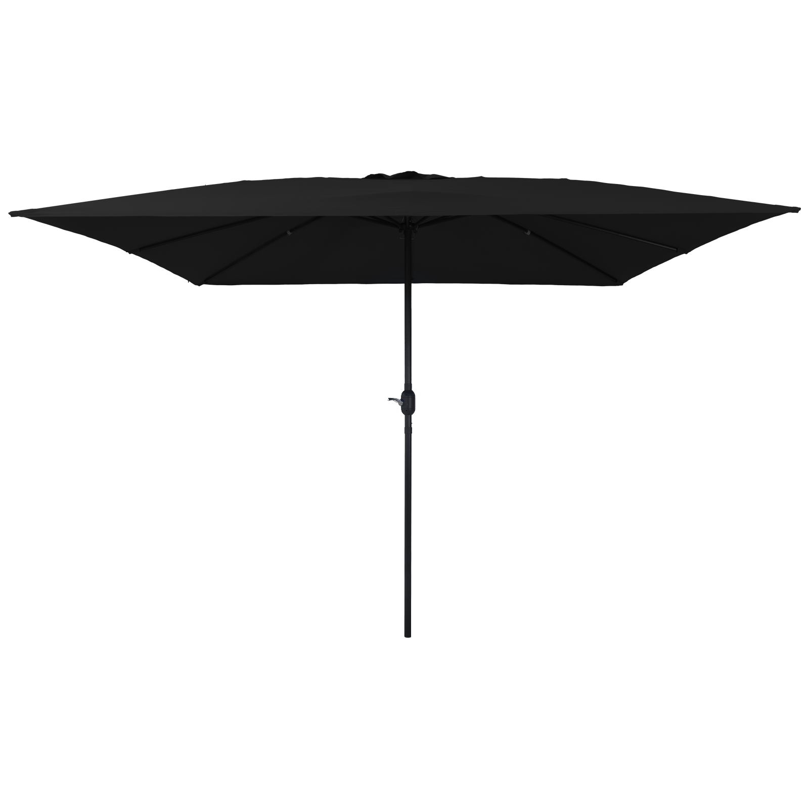 Umbra Quadratică pentru Grădină  295x245 cm Negru GartenMobel Dekor