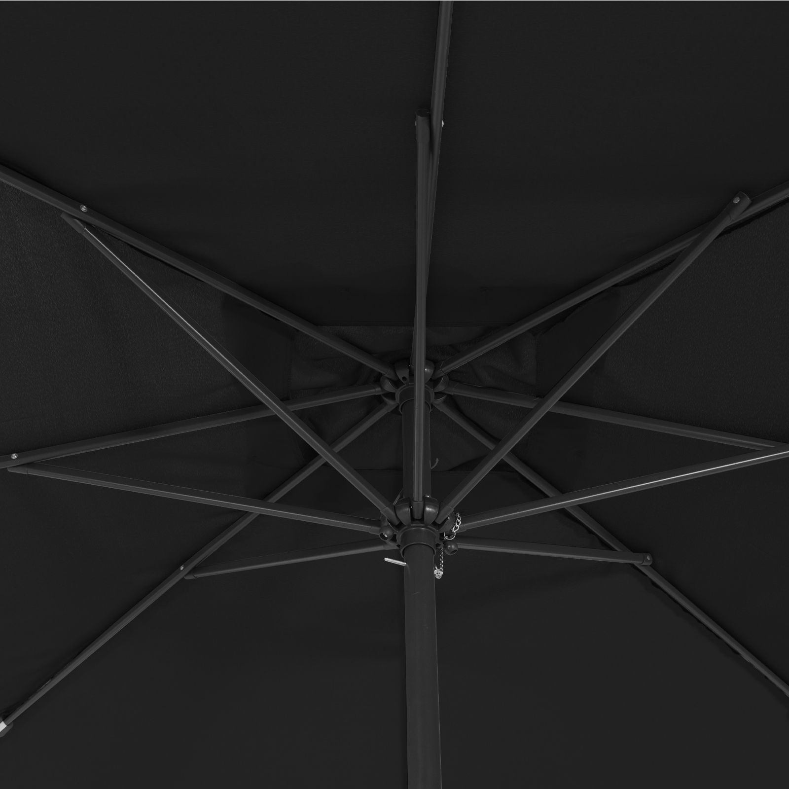 Umbra Quadratică pentru Grădină  295x245 cm Negru GartenMobel Dekor