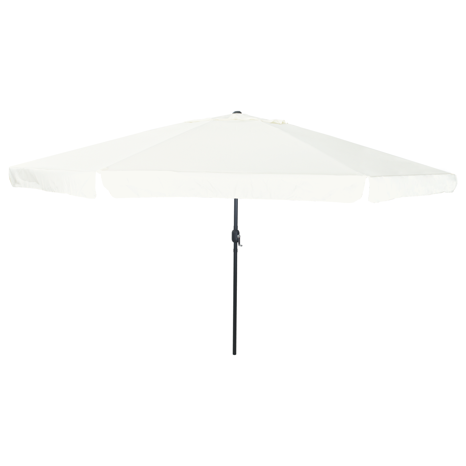 Umbrela de grădină  ø395x245 cm Alb nisip GartenMobel Dekor