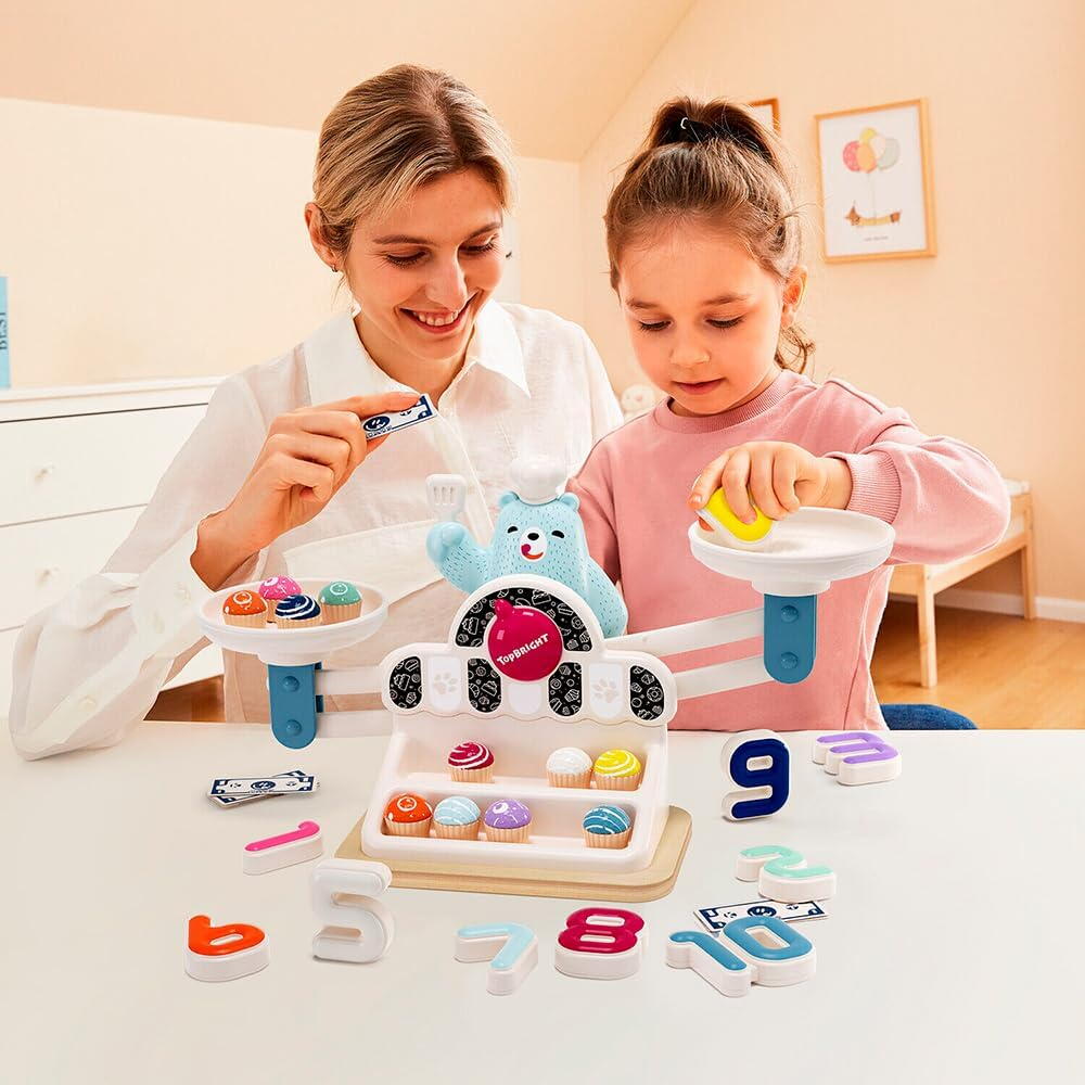 Balanta Yummy a ursuletului PlayLearn Toys