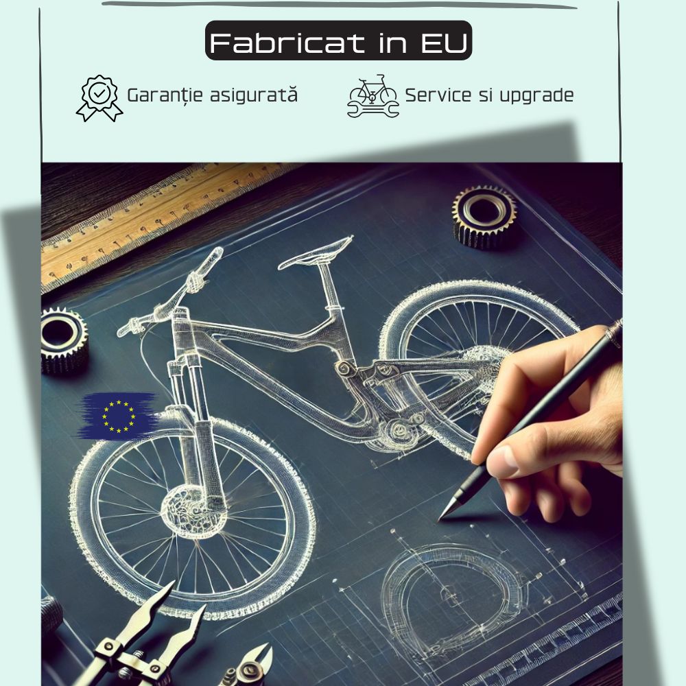 Bicicleta Full suspension DHS Flash - 26 Inch, Negru Ultimate FactoryBikes