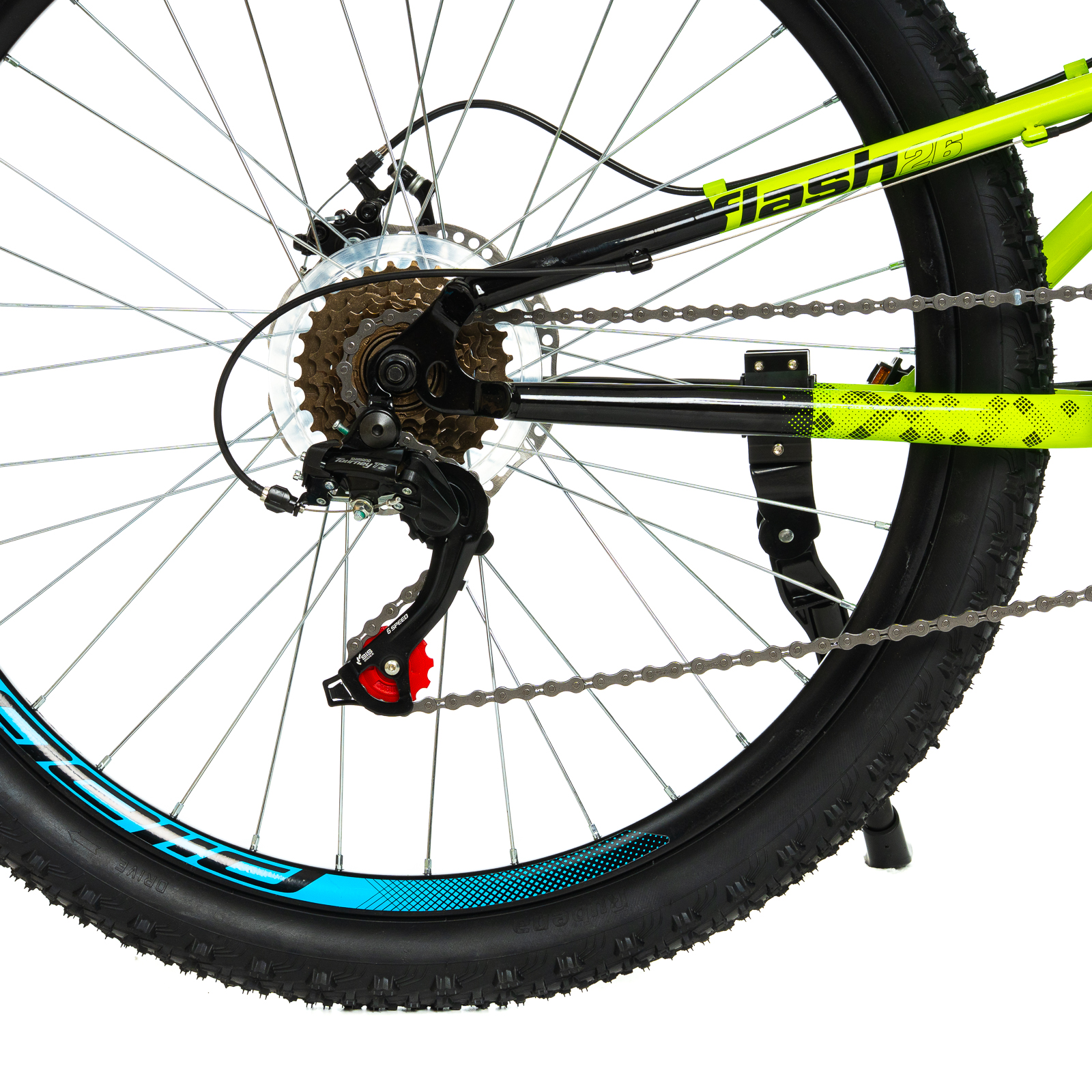 Bicicleta Full suspension DHS Flash - 26 Inch, Negru Ultimate FactoryBikes