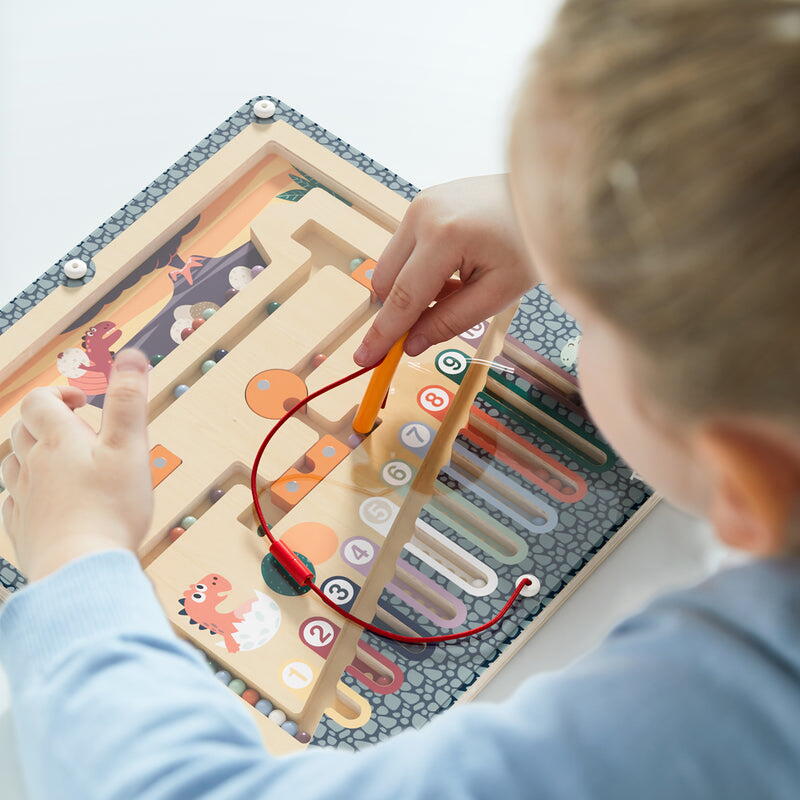 Puzzle labirint - Cursa dinozaurului PlayLearn Toys
