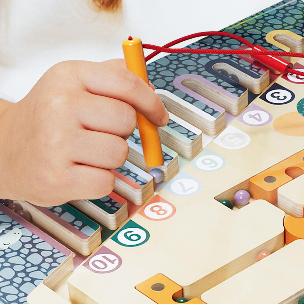 Puzzle labirint - Cursa dinozaurului PlayLearn Toys