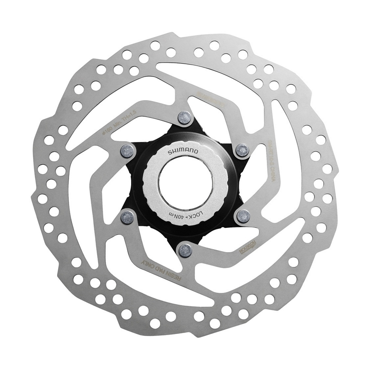 Rotor Disc Bicicleta Shimano SM-RT10 S - 160mm, Argintiu Ultimate FactoryBikes