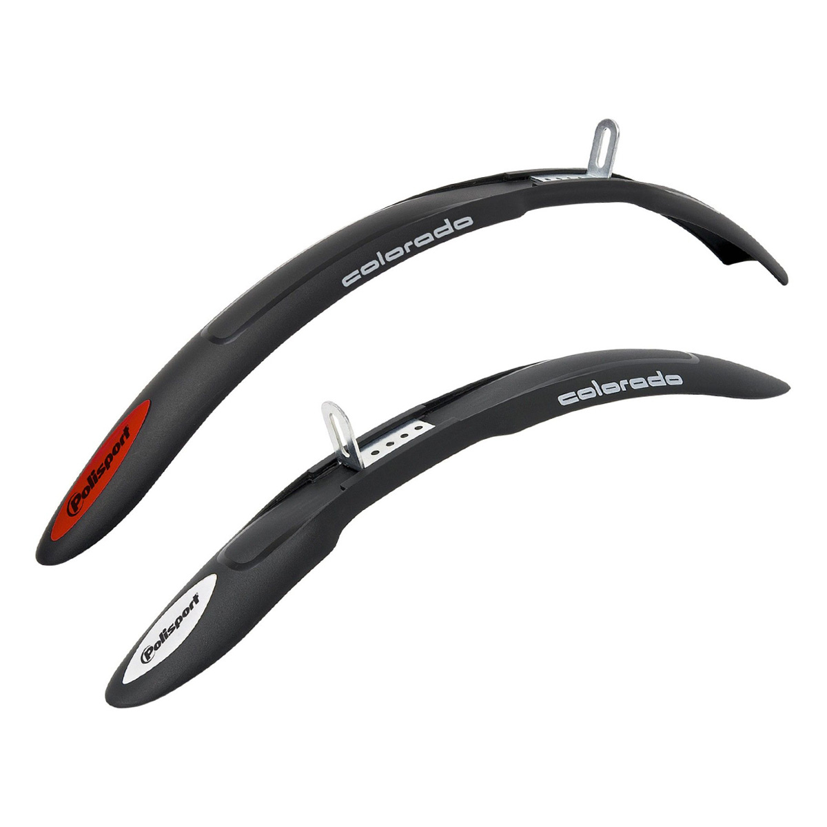 Set Aparatori Noroi Polisport Colorado Junior - 20-24 Inch, Negru Ultimate FactoryBikes