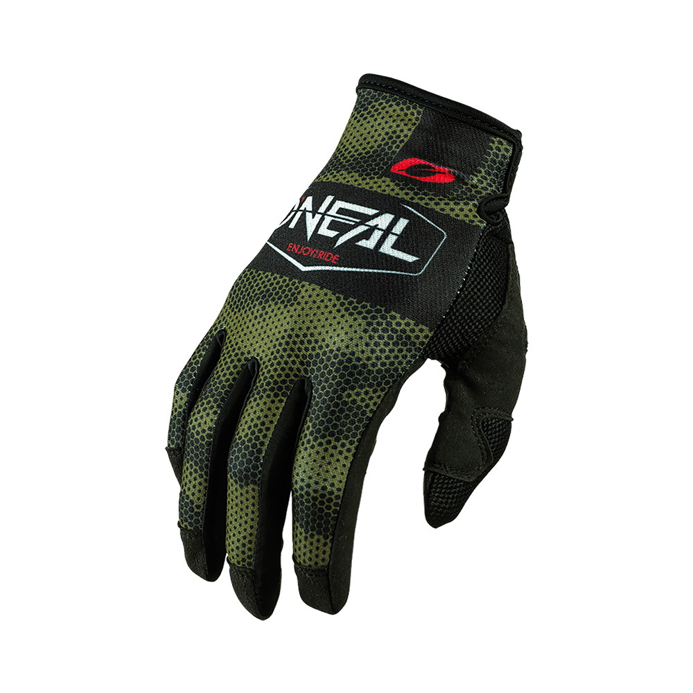 Manusi Ciclism O'Neal Mayhem Covert - S/8, Negru-Verde Ultimate FactoryBikes