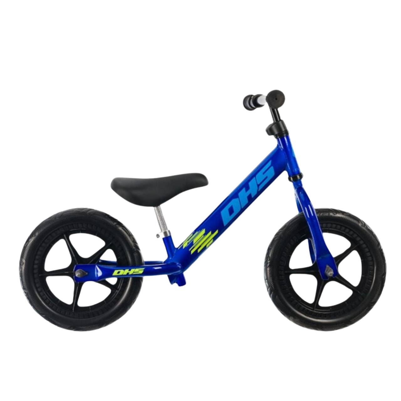 Bicicleta fara pedale DHS RIDE-ON Albastru, kit ski inclus Ultimate FactoryBikes