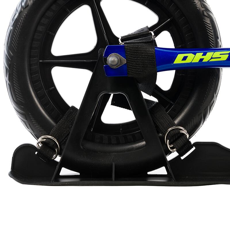 Bicicleta fara pedale DHS RIDE-ON Albastru, kit ski inclus Ultimate FactoryBikes
