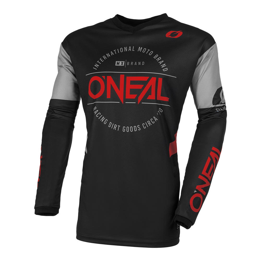 Bluza O'Neal Element Brand V.23 - M, Negru-Rosu Ultimate FactoryBikes