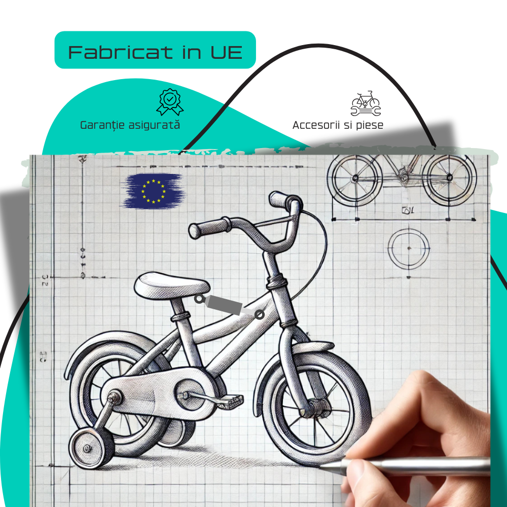 Bicicleta Copii DHS Football - 18 Inch, Verde Ultimate FactoryBikes