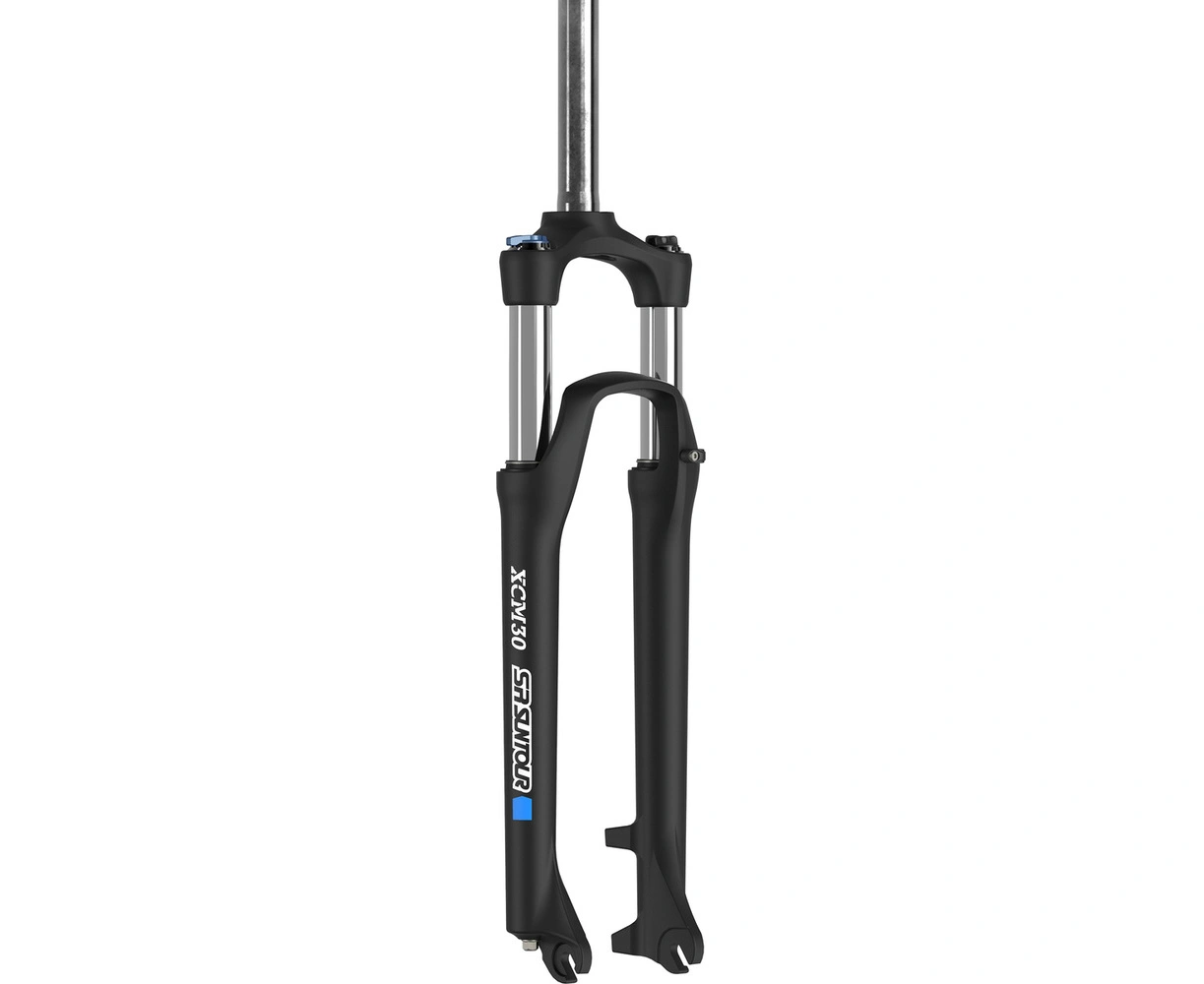 Furca Bicicleta Suntour XCM HLO - 27.5 Inch, 120mm, gat 1-1/8, LockOut, Negru Mat Ultimate FactoryBikes