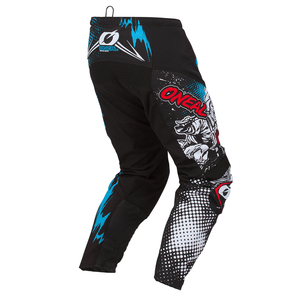 Pantaloni ciclism copii O'Neal Element Villain - 24 (8/10), Alb-Negru Ultimate FactoryBikes