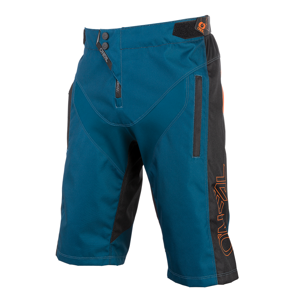 Pantaloni scurti ciclism O'Neal Element Fr Hybrid - 30, Petrol-Portocaliu Ultimate FactoryBikes