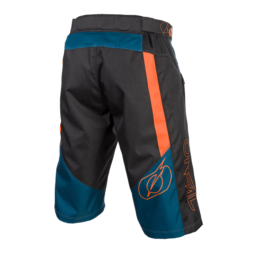 Pantaloni scurti ciclism O'Neal Element Fr Hybrid - 30, Petrol-Portocaliu Ultimate FactoryBikes