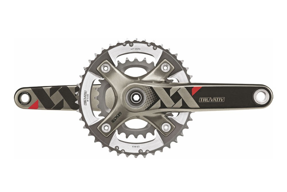 Angrenaj Pedalier Truvativ xx Q164 - 2x10 Viteze, 42-28t, Negru Ultimate FactoryBikes