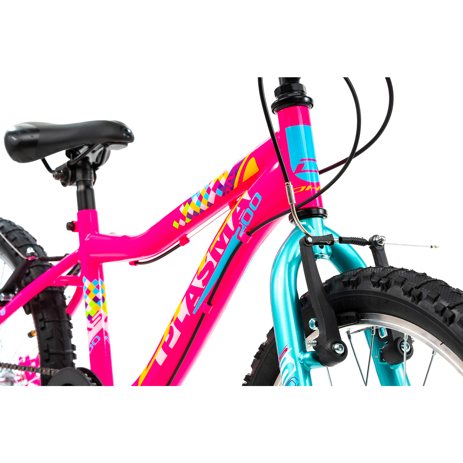 Bicicleta Copii DHS Plasma - 20 Inch, Roz Ultimate FactoryBikes