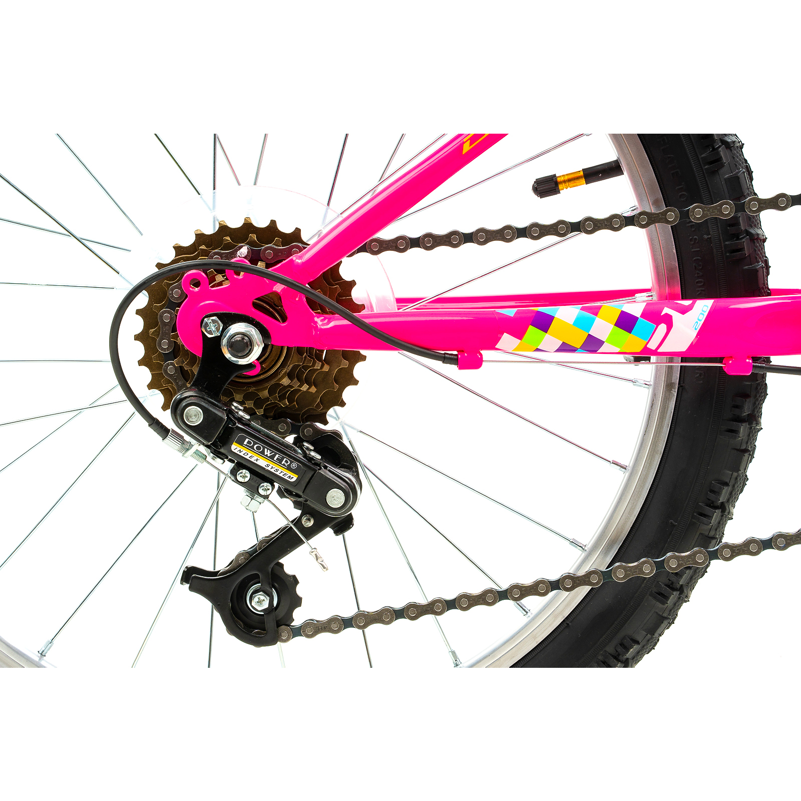 Bicicleta Copii DHS Plasma - 20 Inch, Roz Ultimate FactoryBikes