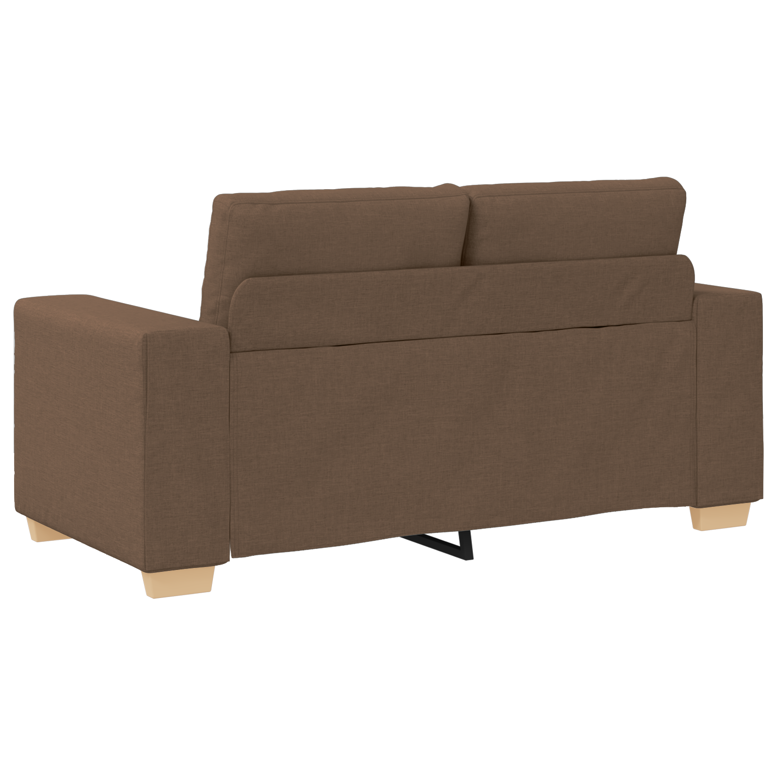 Set de Canapea cu Perne Maro din Material Textil GartenMobel Dekor