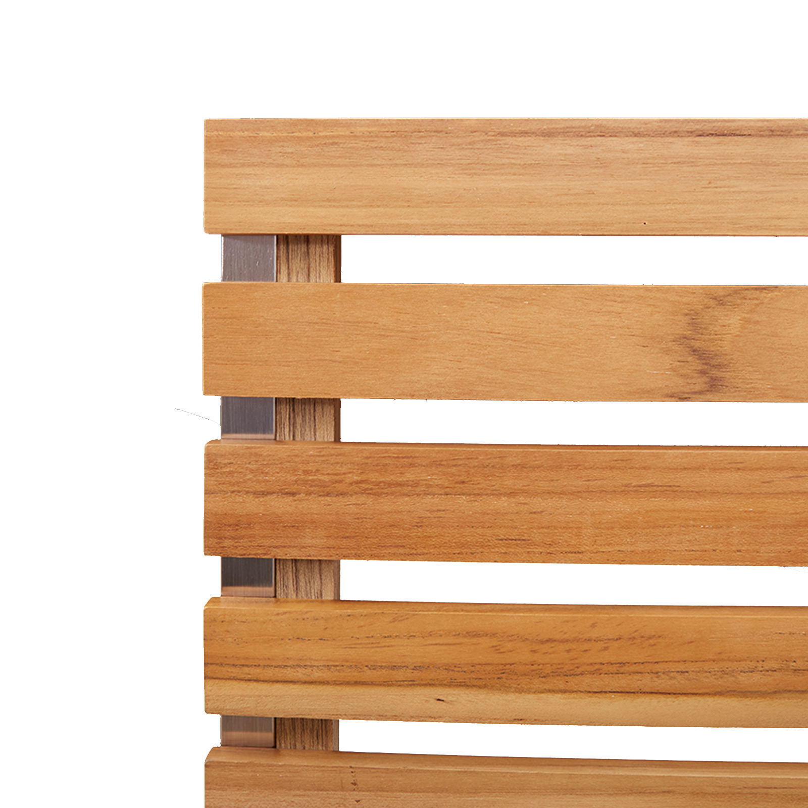 Set dining grădină , 5 piese lemn solid tec, Masă dining exterior  150x90x75 cm din lemn tec, Scaune grădină stivuibile  4 buc din lemn de tec și oțel GartenMobel Dekor