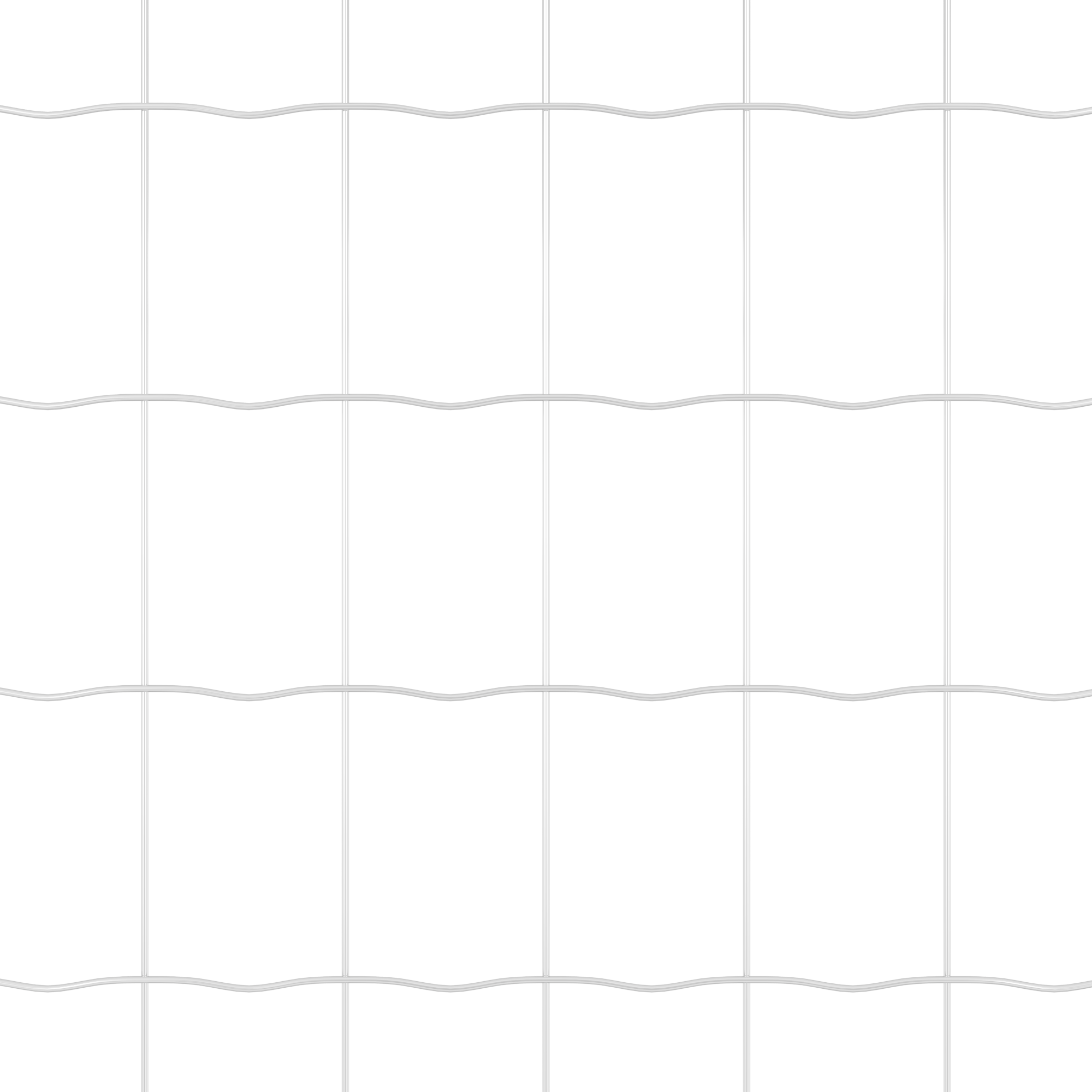 Gard Euro cu 10 Stâlpi Argintiu 1,2x10 m Oțel GartenMobel Dekor