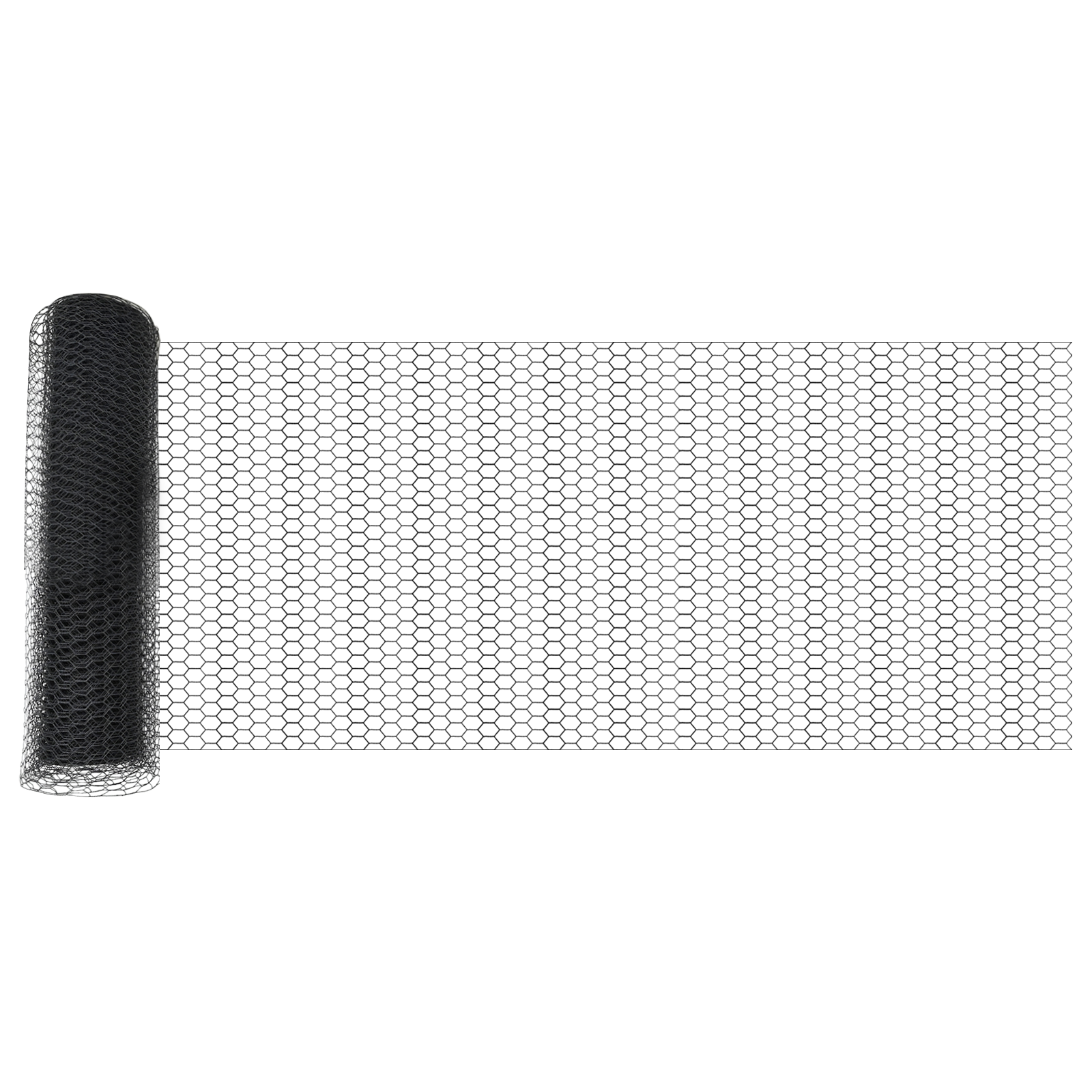 Stâlpi Gard  5 buc U-Channel Gri 40 cm Oțel, Gard Hexagonal  Gri 0.4x10 m Oțel GartenMobel Dekor