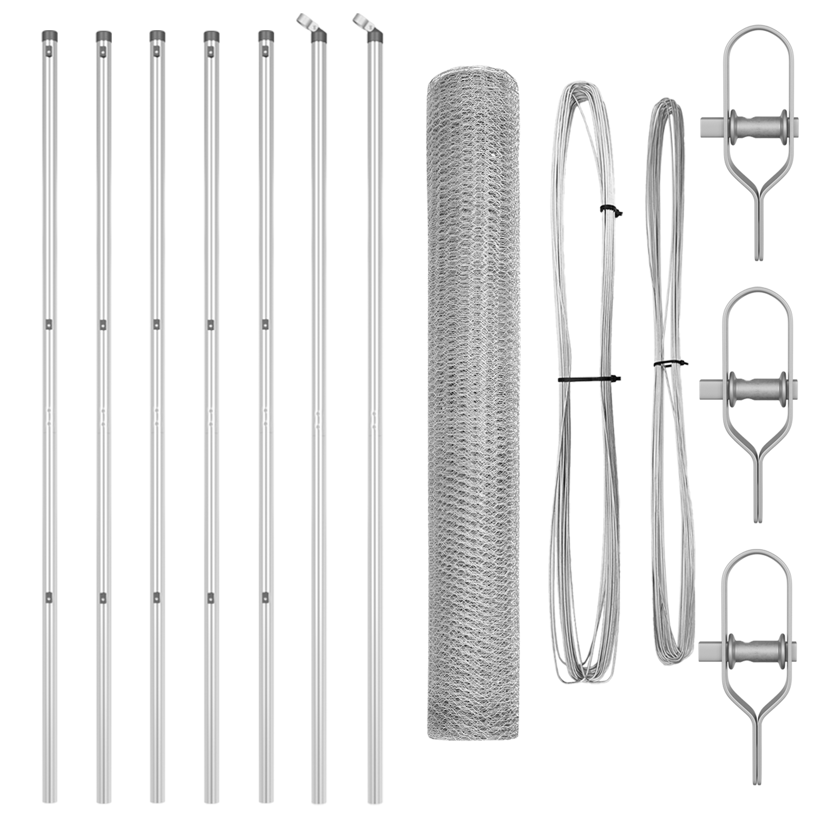 Împrejmuire Hexagonală 1.2x10 m Oțel Galvanizat GartenMobel Dekor