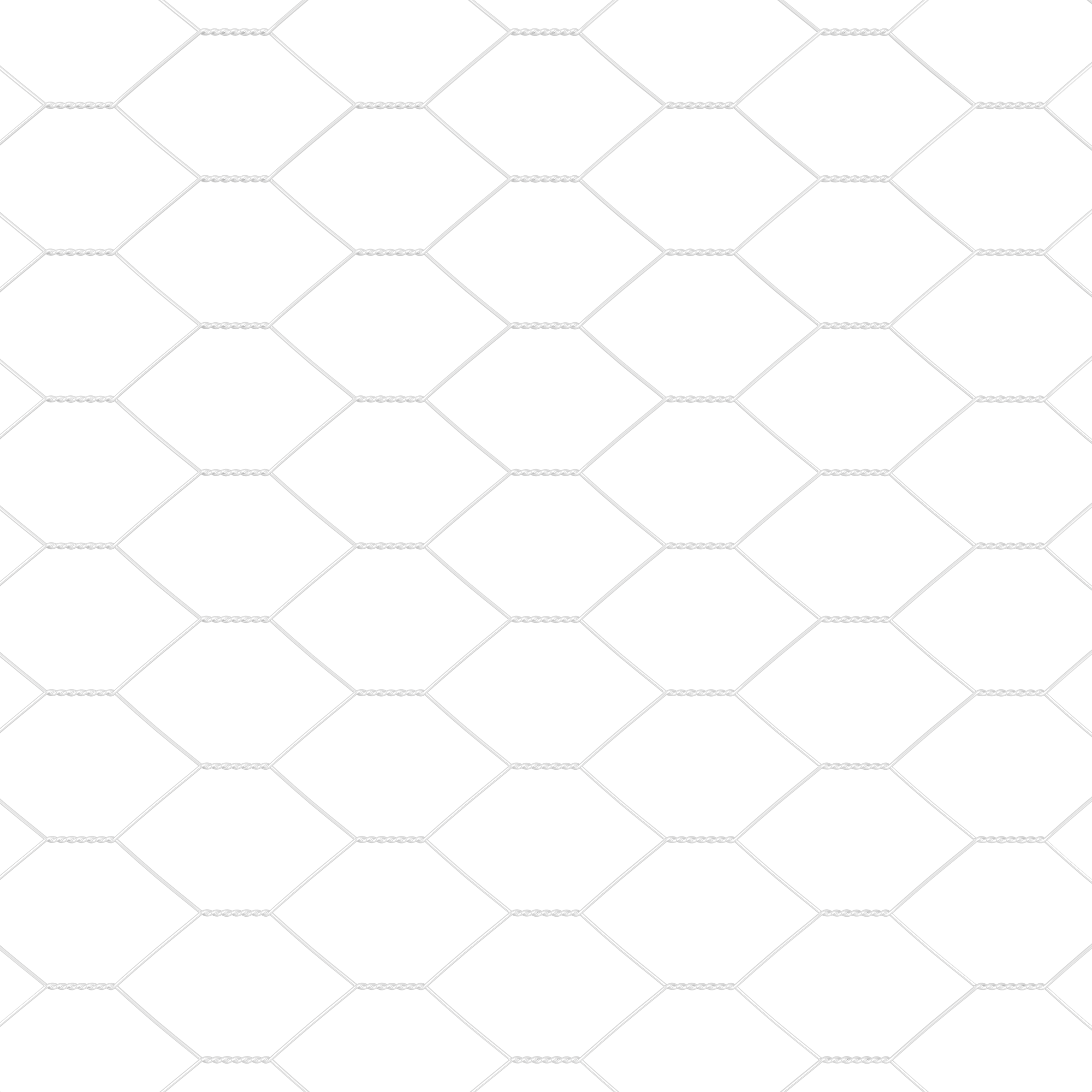 Gard Hexagonal  1.4x10 m Oțel Galvanizat, Stâlpi de Gard  7 buc Ø32 mm 190 cm Oțel Galvanizat GartenMobel Dekor