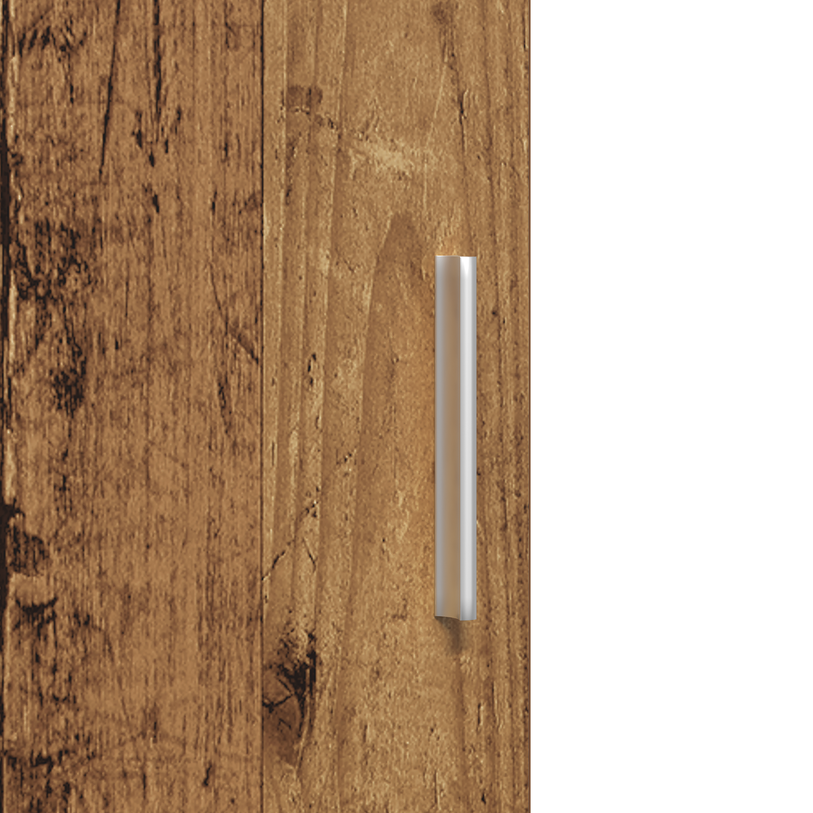 Bufet înalt Lemn vechi 40x42.5x185 cm Lemn prelucrat GartenMobel Dekor