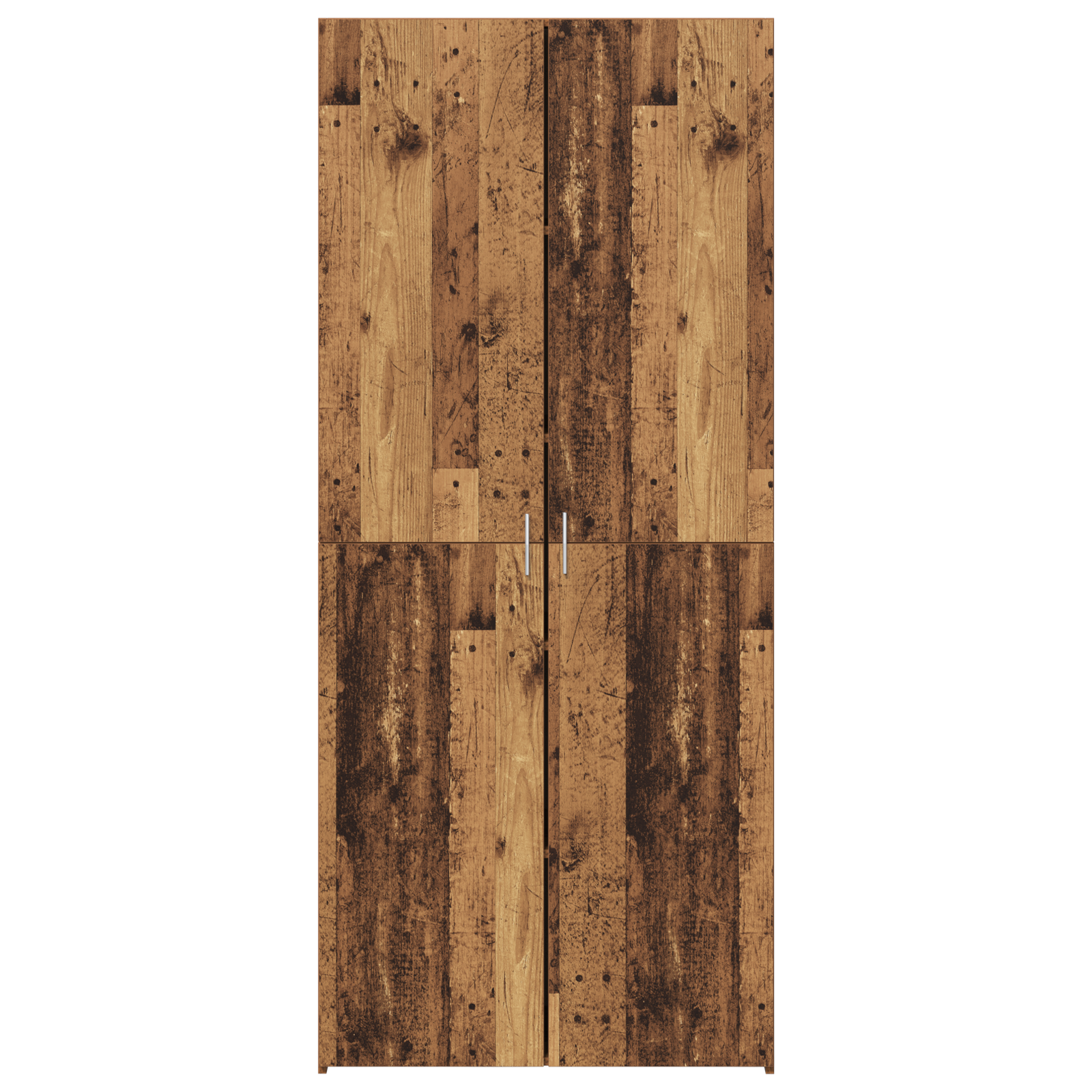 Bufet înalt Lemn vechi 40x42.5x185 cm Lemn prelucrat GartenMobel Dekor