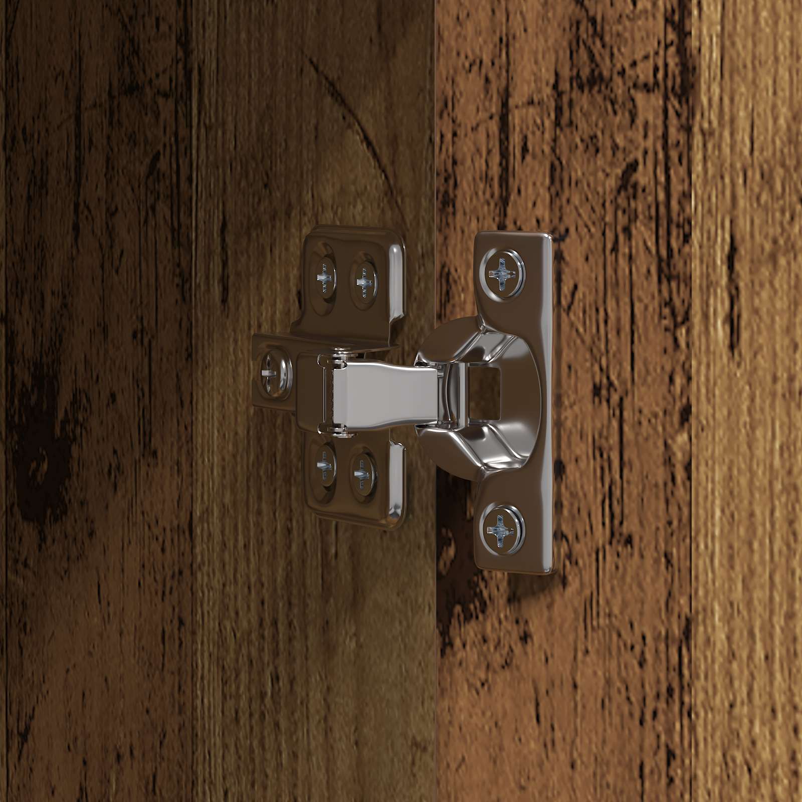 Bufet înalt Lemn vechi 40x42.5x185 cm Lemn prelucrat GartenMobel Dekor