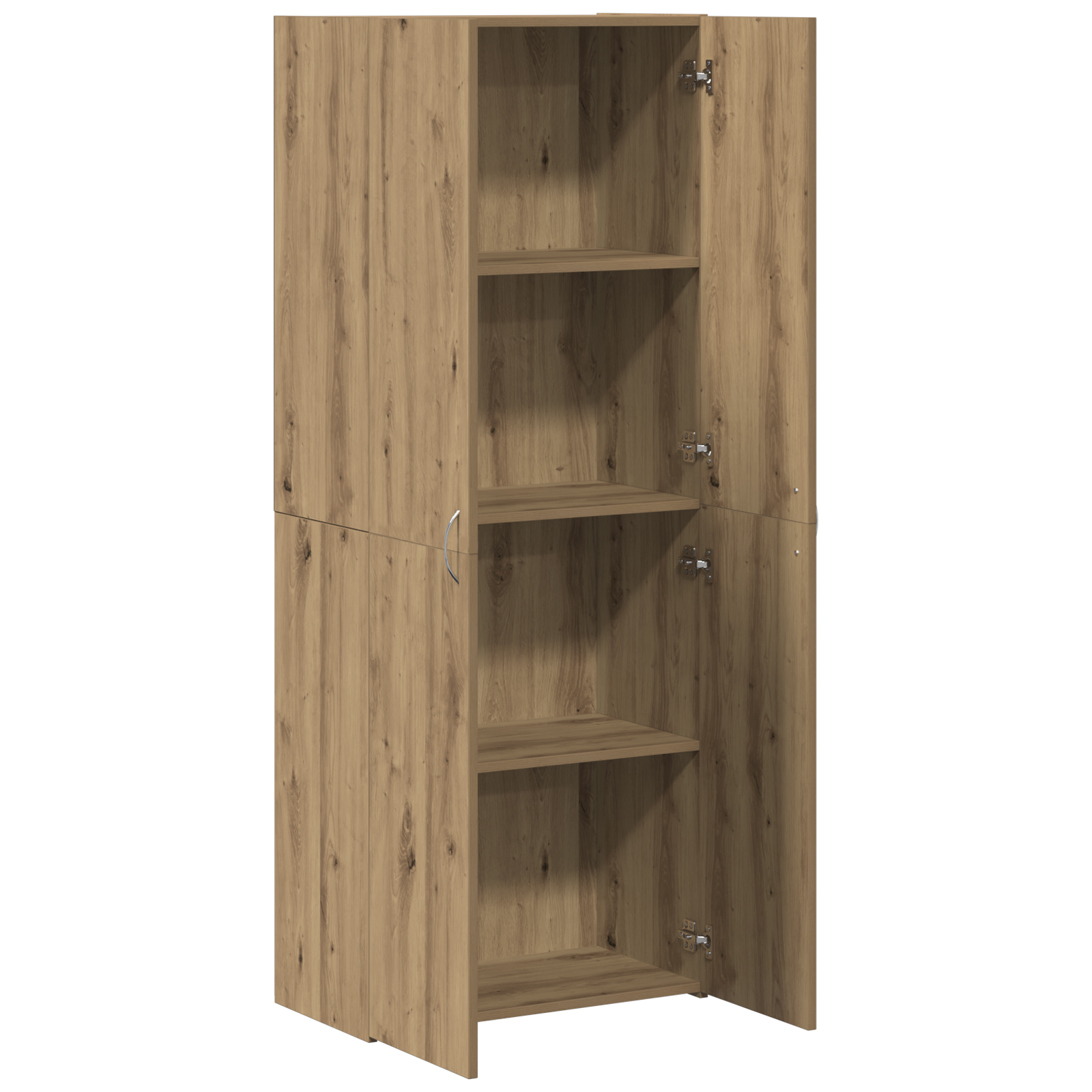 Dulap de Birou Set de 2 Stejar Artisan Lemn ingineresc GartenMobel Dekor