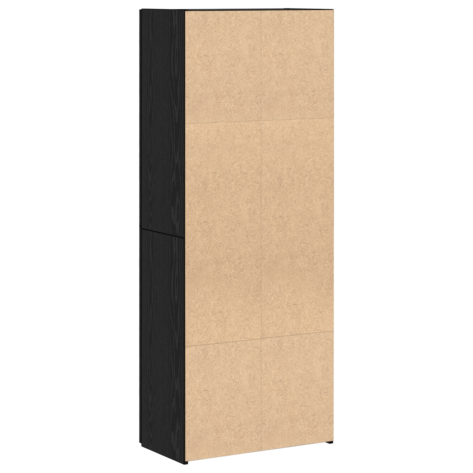 Fișet Set de 2 Stejar negru Lemn prelucrat 60 x 32 x 153 cm GartenMobel Dekor