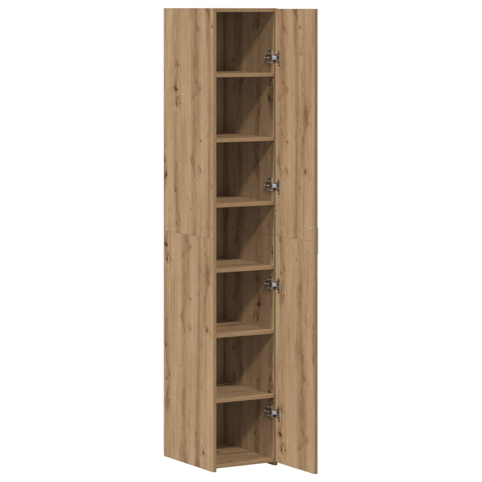 Highboard Stejar artizanal 30x42.5x185 cm Lemn prelucrat GartenMobel Dekor