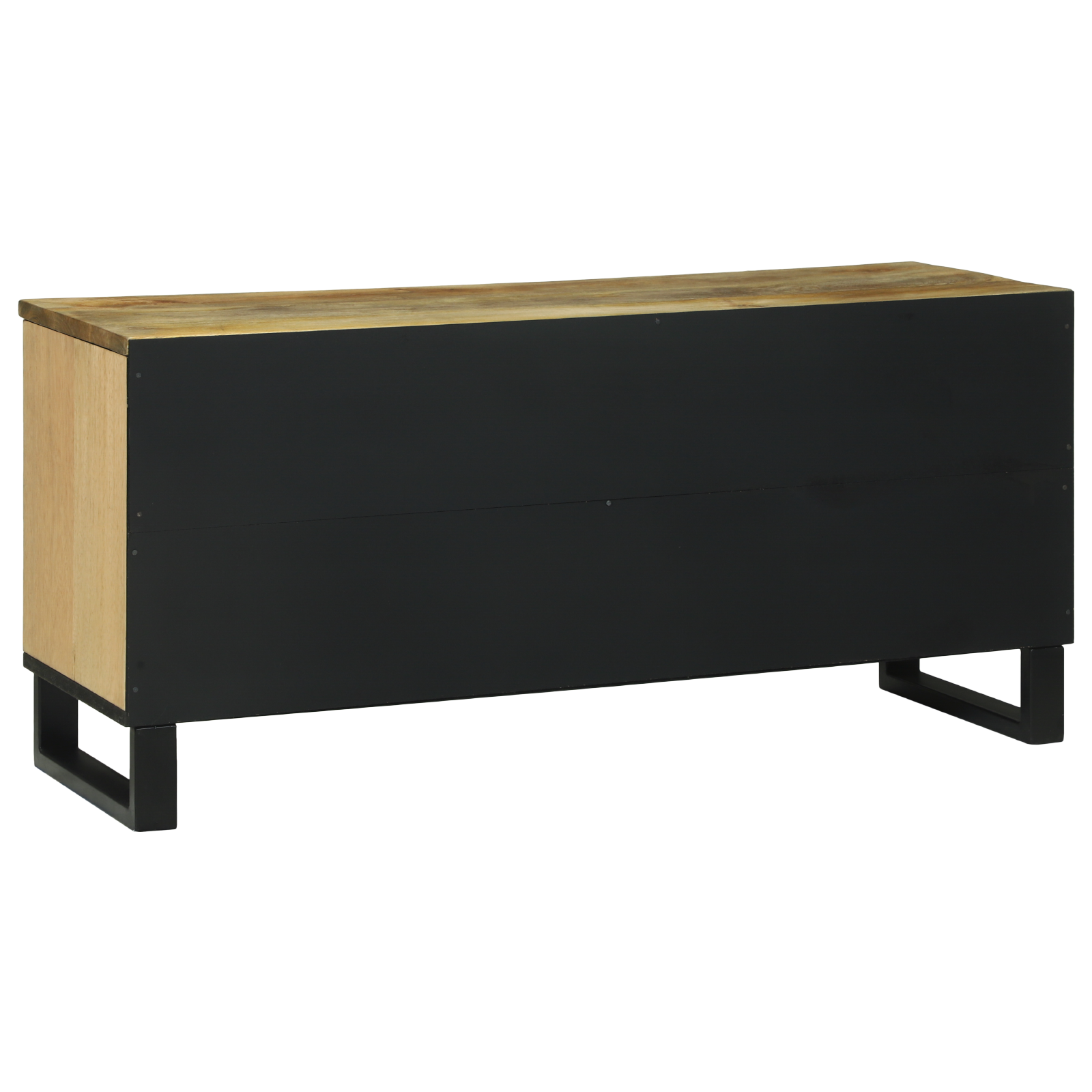 Cabinet TV 100x33.5x46 cm Lemn Solid de Mango GartenMobel Dekor