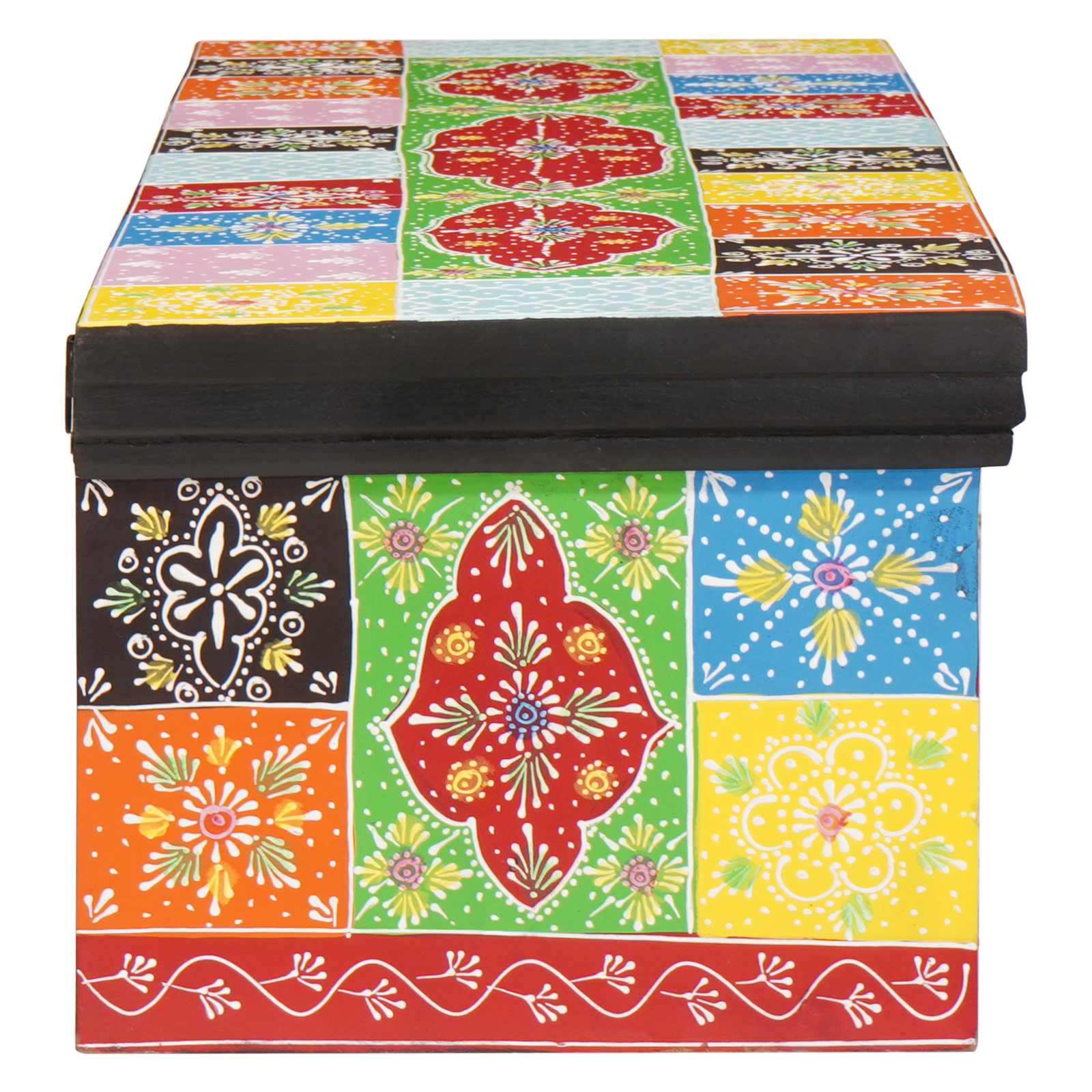 Cabinet TV montat pe perete 100x30x24 cm Lemn masiv Mango GartenMobel Dekor